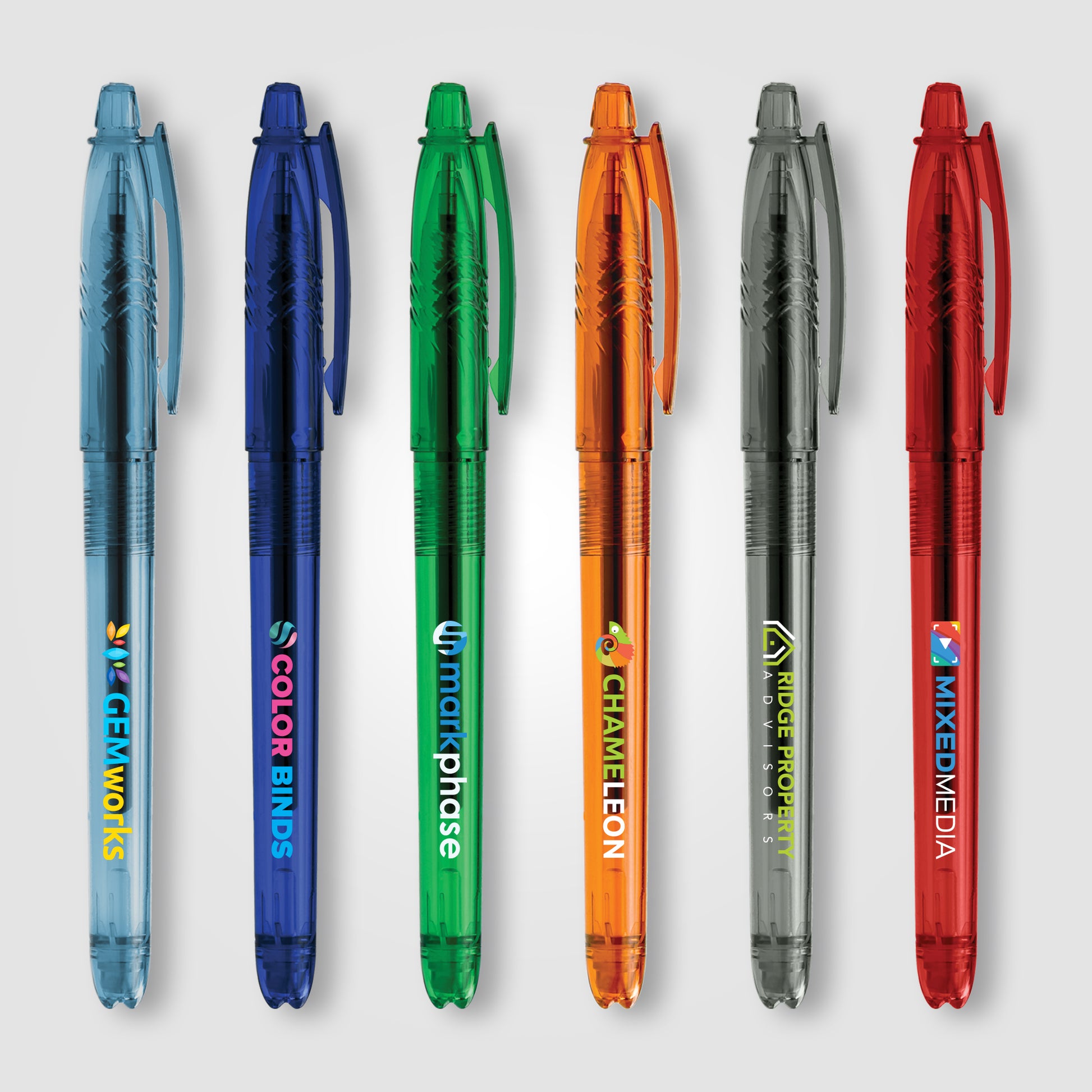 Image of the Aqua Gel - Recycled Pen - Full Color promotional product, SKU AEX-C.