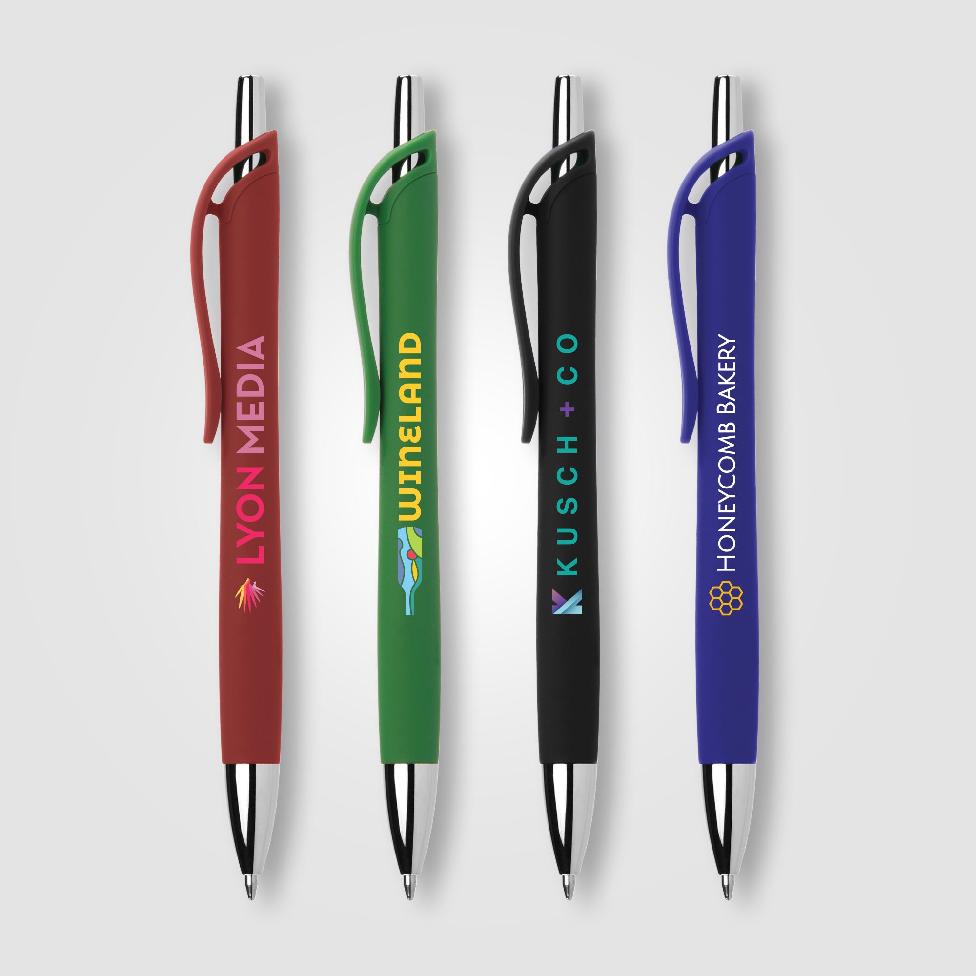 Image of the Barcelona Softy Pen - Full-Color promotional product, SKU AFE-C.
