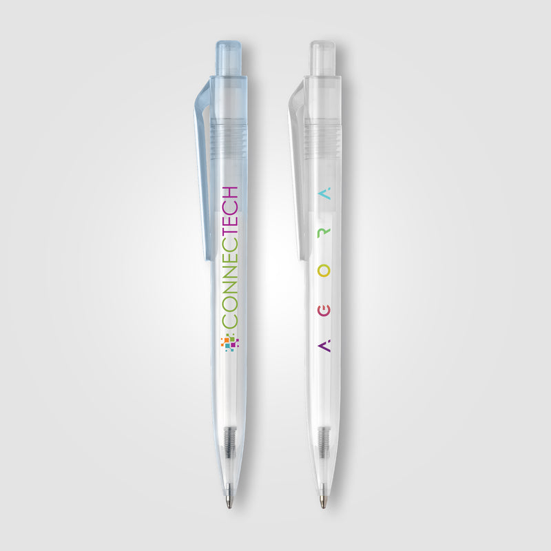 Aqua Click - RPET Recycled Plastic Pen - ColorJet-zoom-