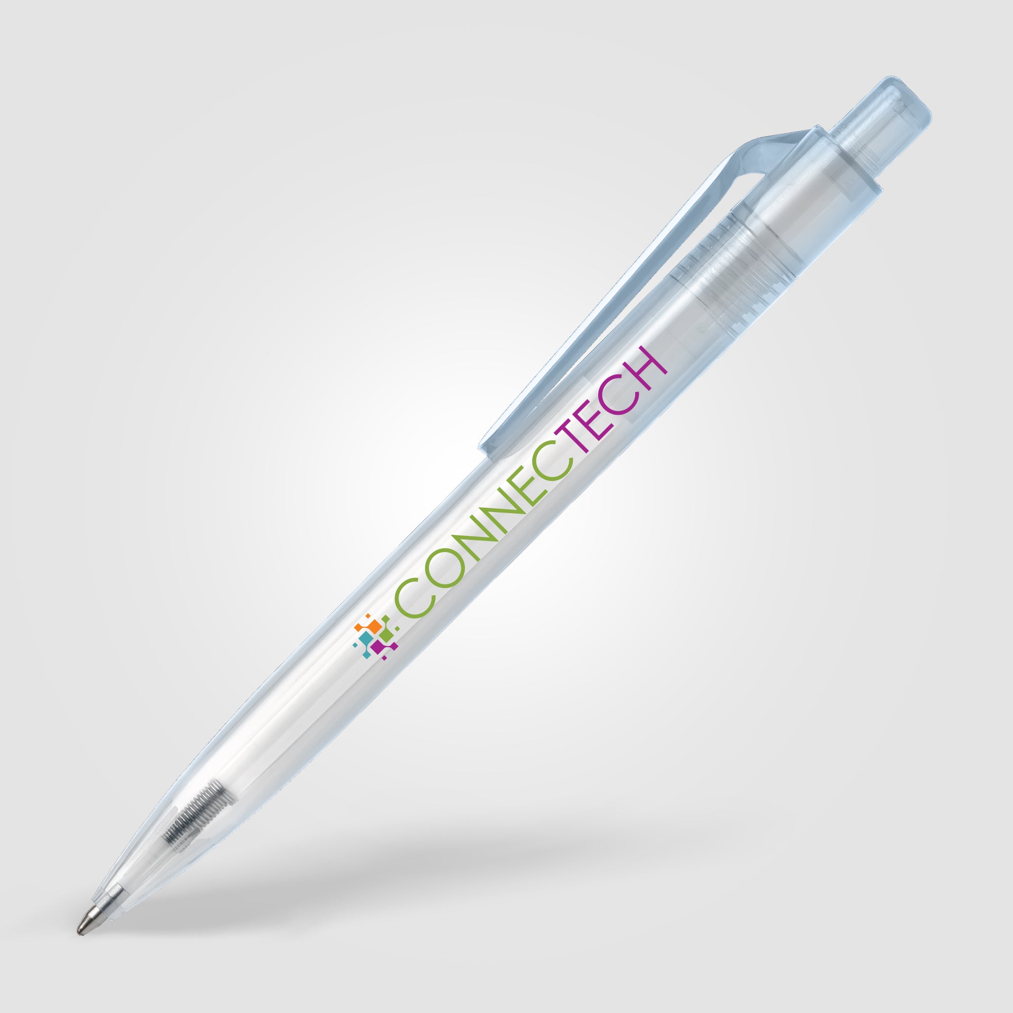 Aqua Click - RPET Recycled Plastic Pen - ColorJet-zoom-2