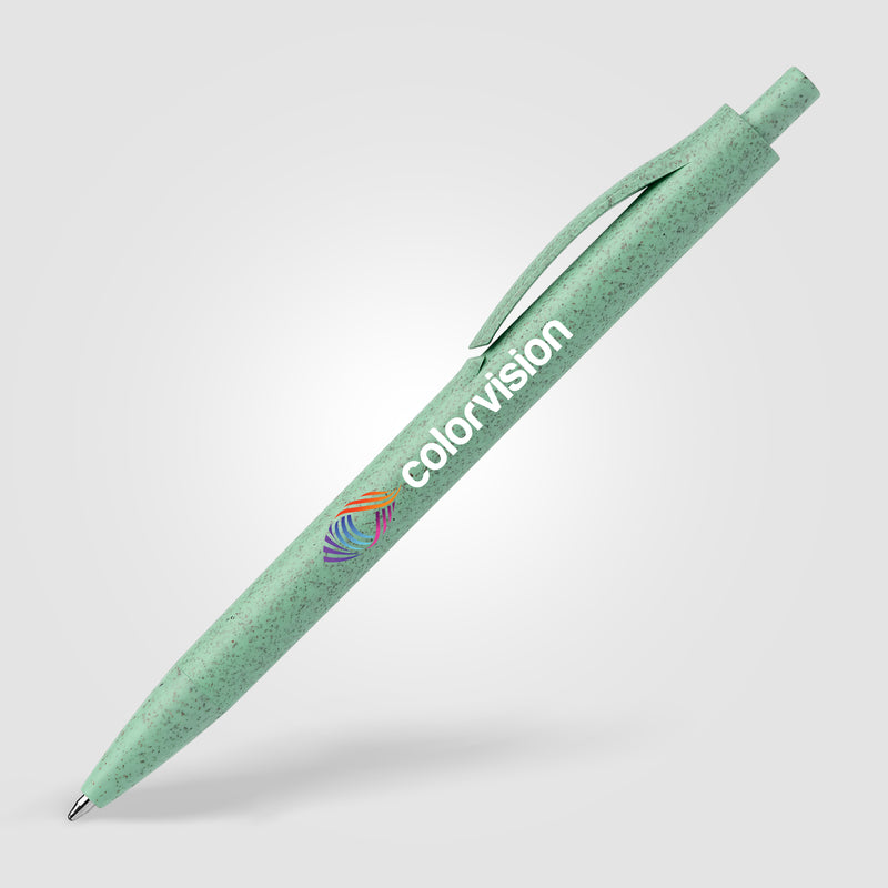 Zen - Wheat Plastic Pen - ColorJet-zoom-