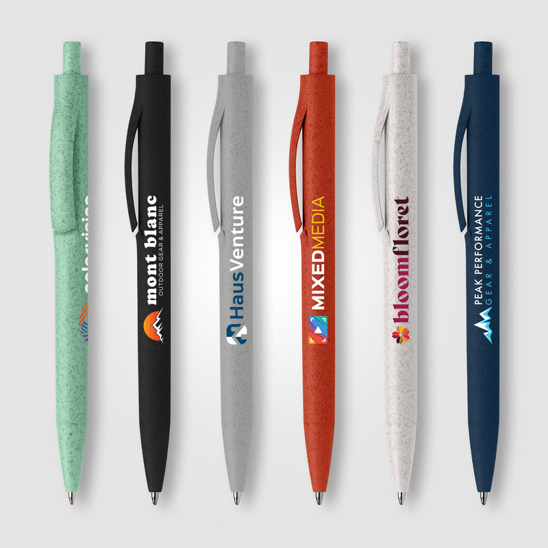 Zen - Wheat Plastic Pen - ColorJet-zoom-