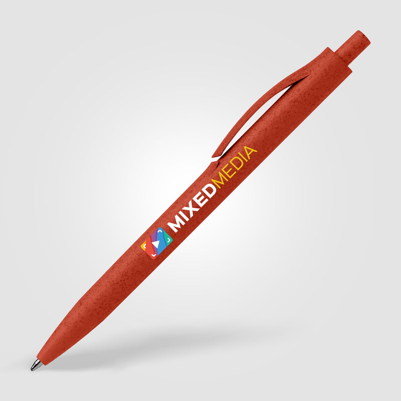 Zen - Wheat Plastic Pen - ColorJet-zoom-
