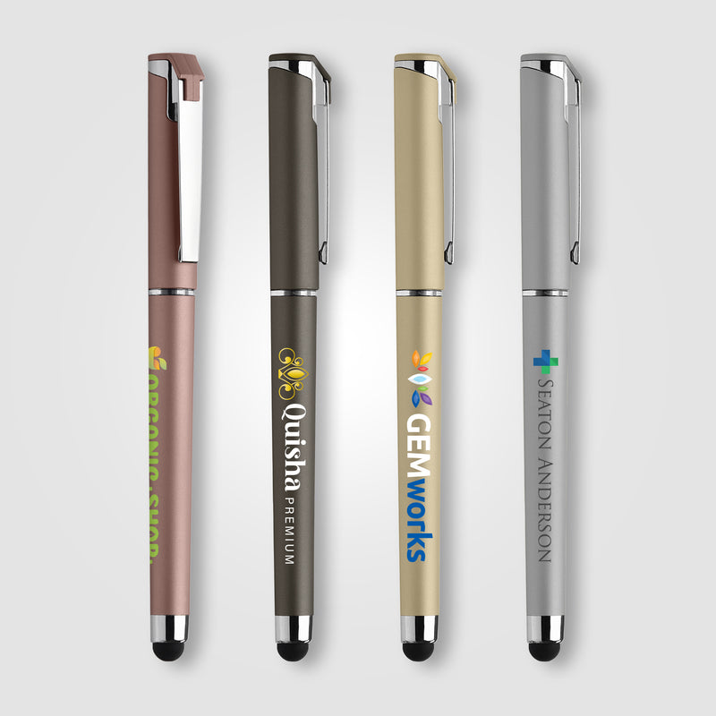Islander Softy Metallic Gel Pen w/ Stylus - ColorJet-zoom-