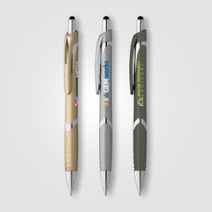 Image of the Solana Softy Metallic w/ Stylus - ColorJet promotional product, SKU AGW-C.