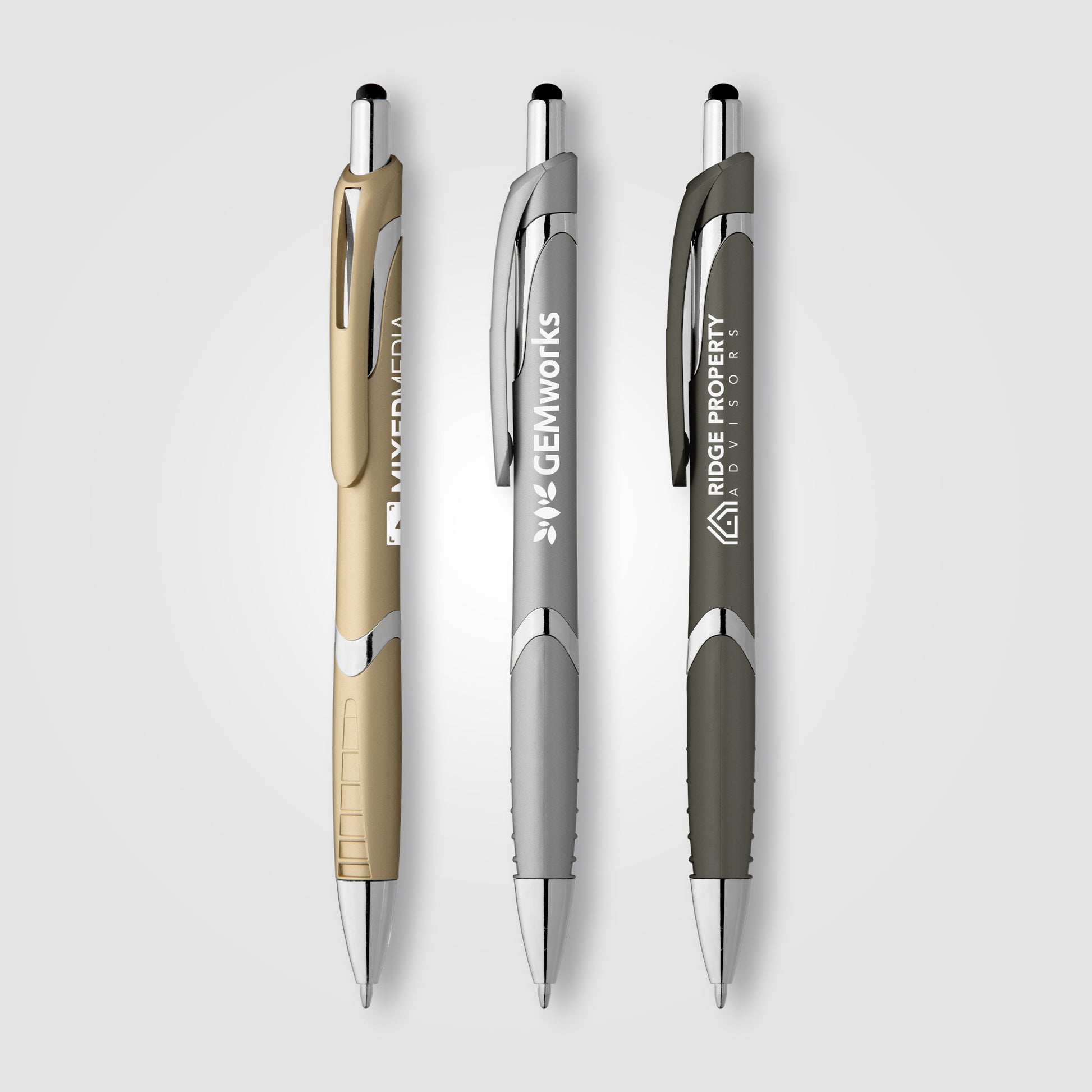 Image of the Solana Softy Metallic w/ Stylus promotional product, SKU AGW.