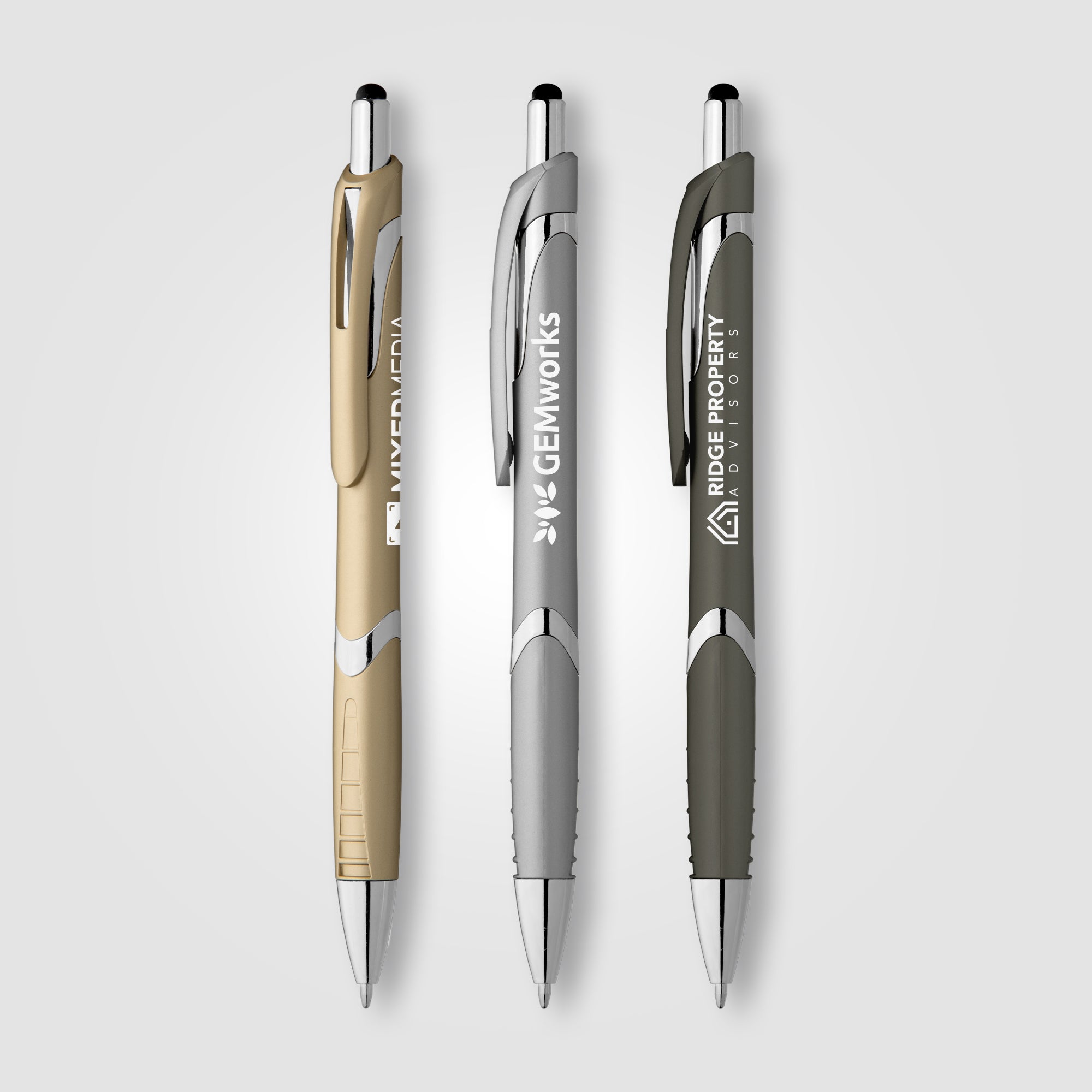 Image of the Solana Softy Metallic w/ Stylus promotional product, SKU AGW.