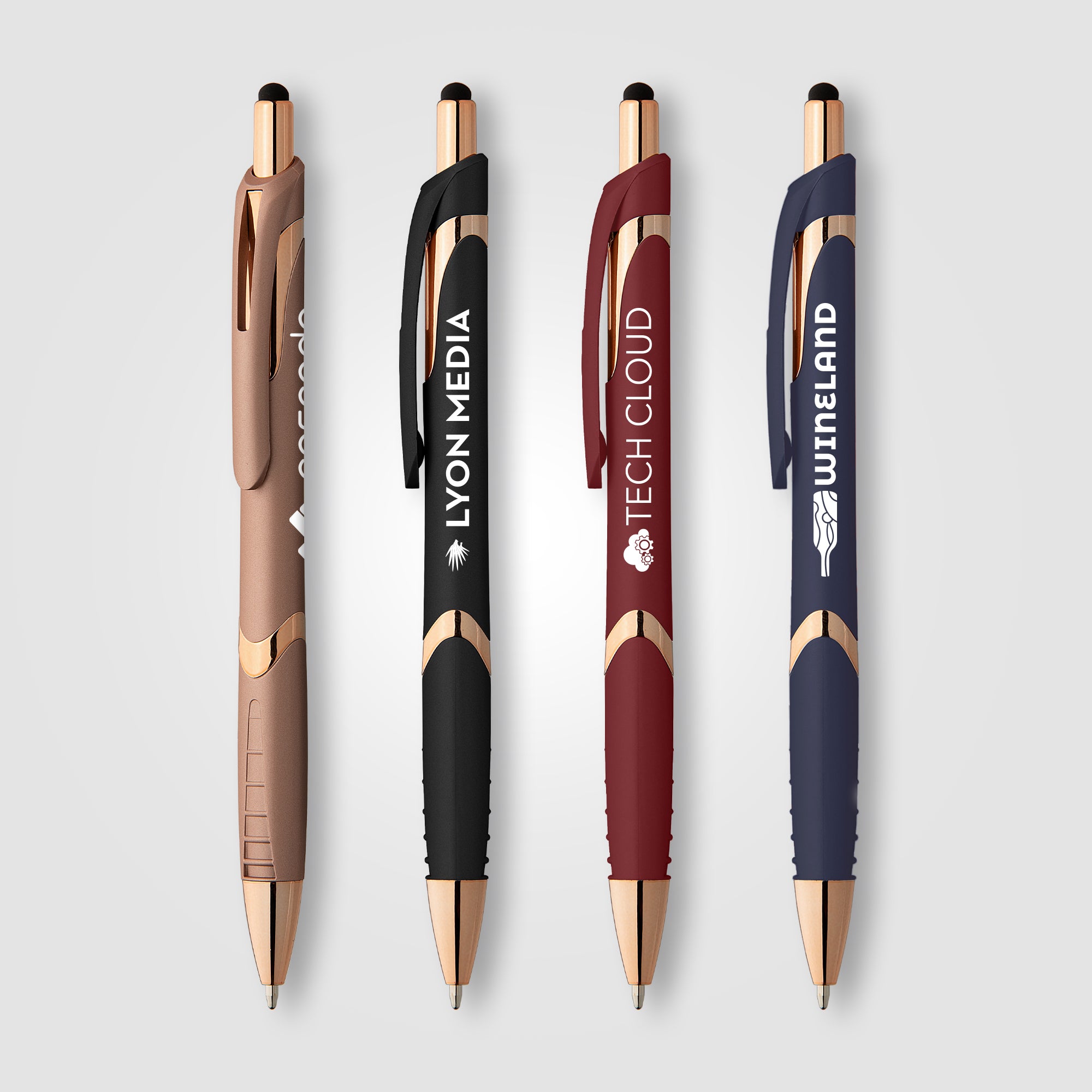 Image of the Solana Softy Rose Gold w/ Stylus promotional product, SKU AGX.
