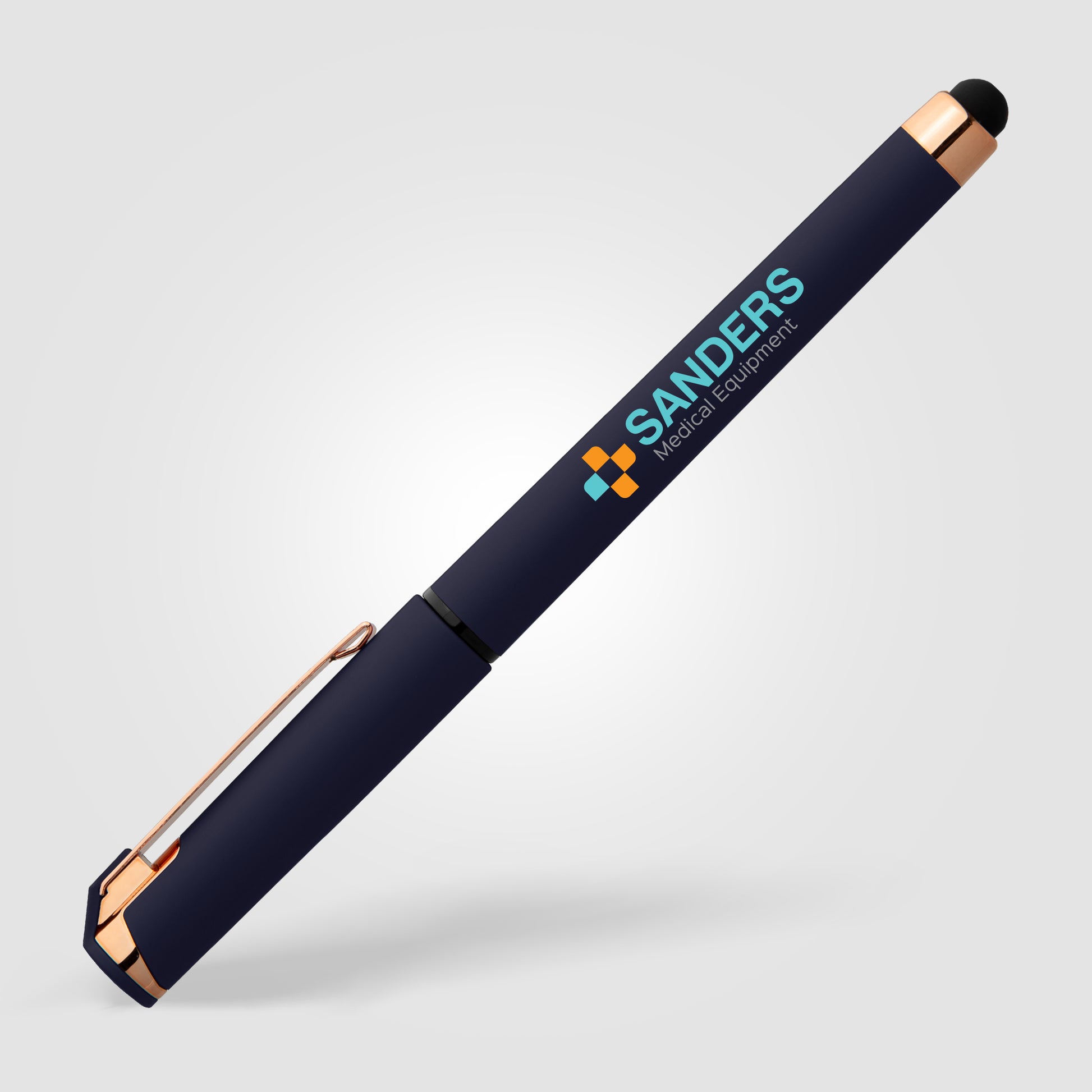Islander Softy Rose Gold Gel Pen w/ Stylus - ColorJet-3