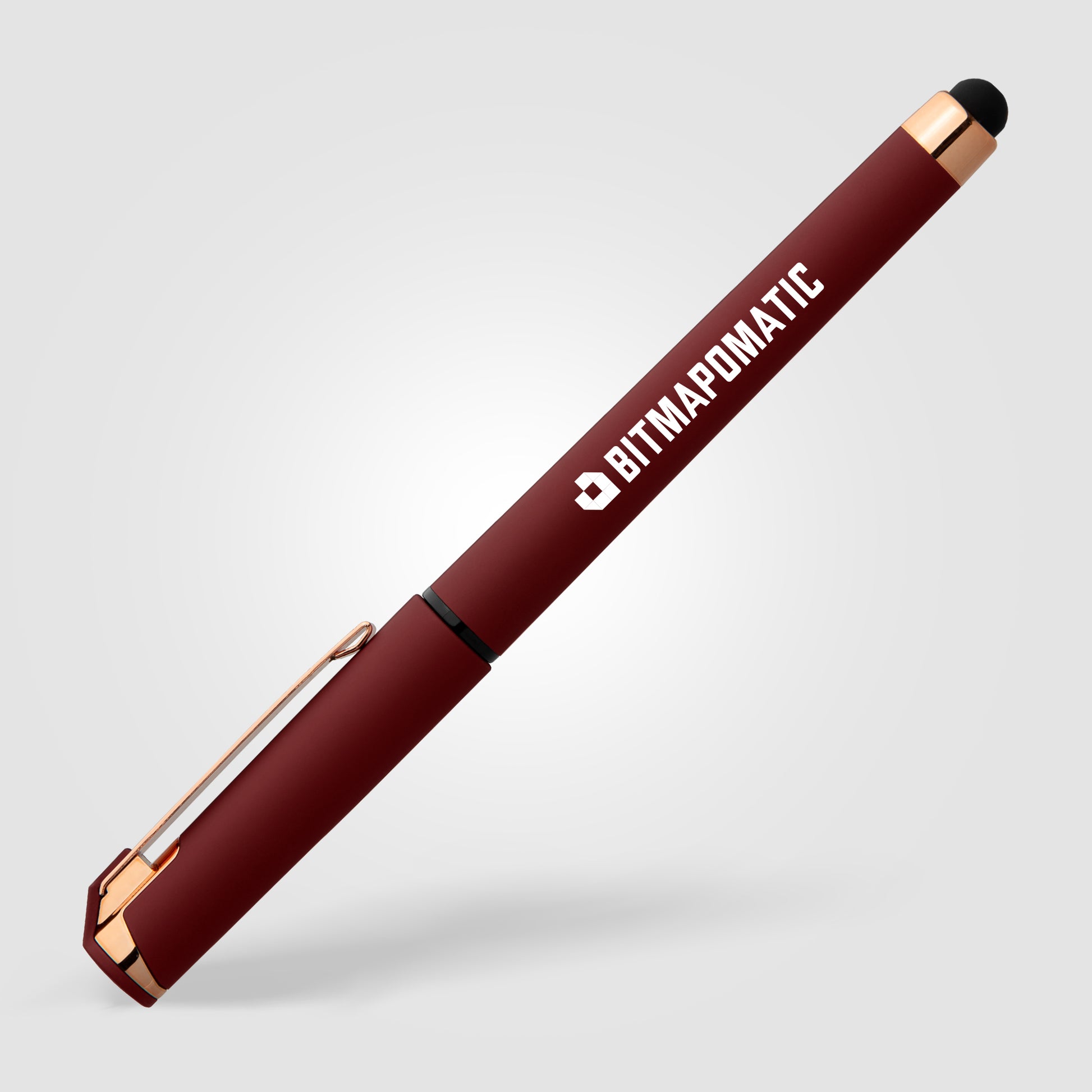 Islander Softy Rose Gold Gel Pen w/ Stylus-4