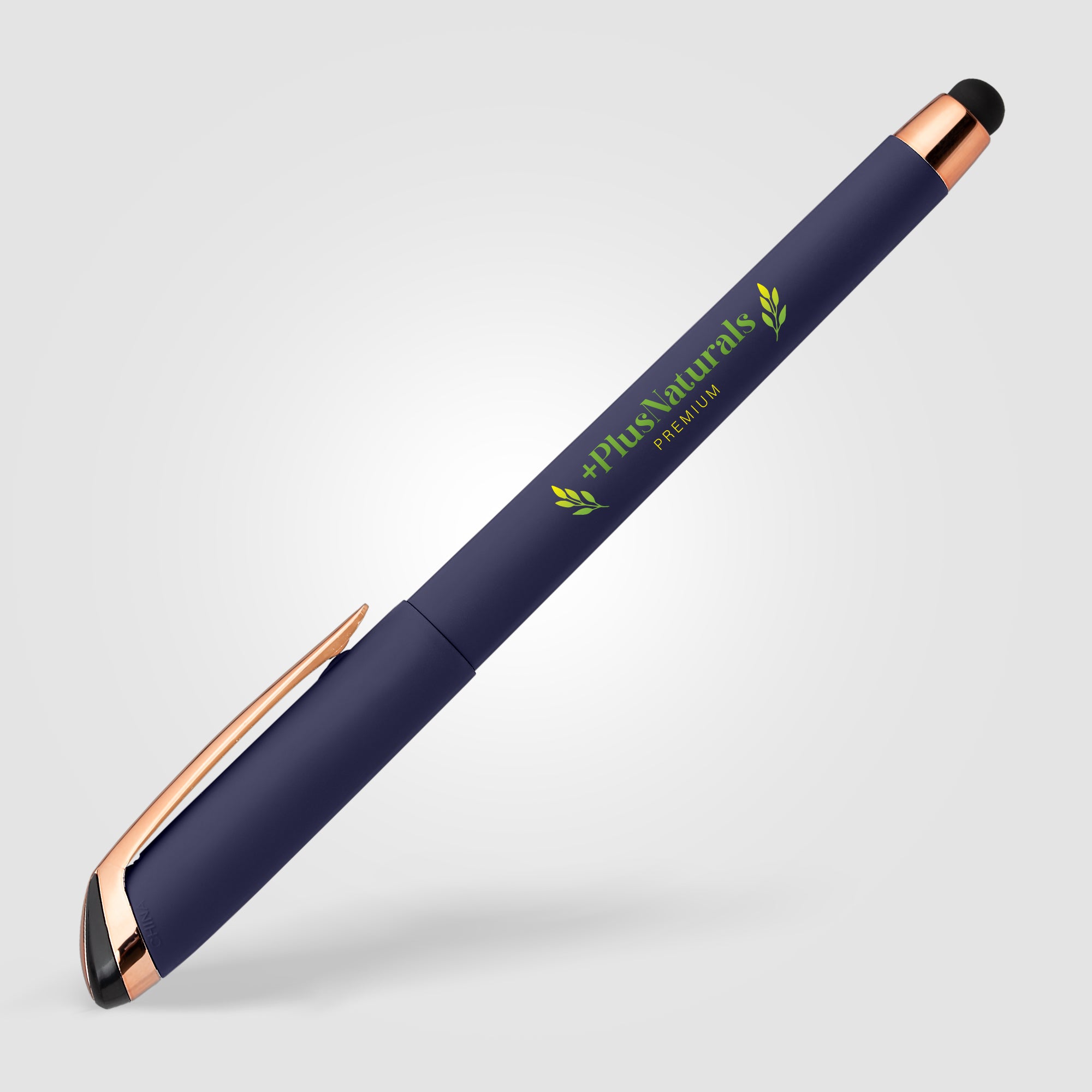 Gazelle Gel Softy Rose Gold Pen w/ Stylus - ColorJet-zoom-5