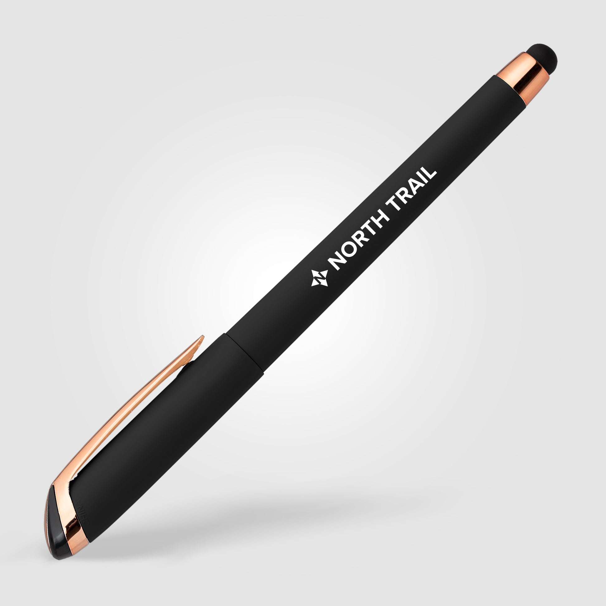 Gazelle Gel Softy Rose Gold Pen w/ Stylus-2