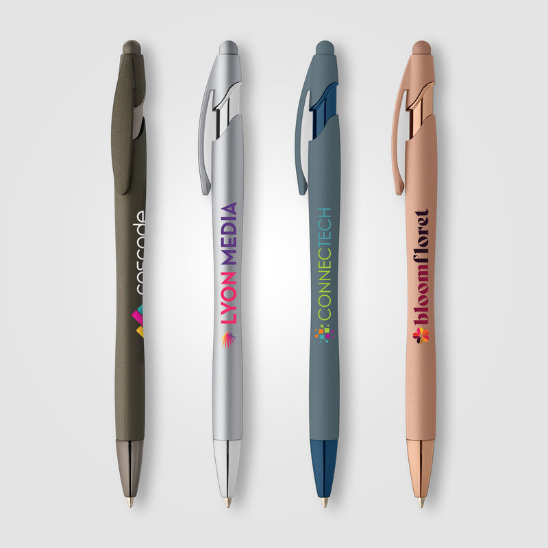La Jolla Softy Monochrome Metallic Pen - ColorJet-zoom-