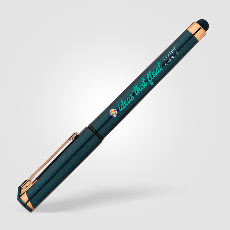 Islander Pearl Rose Gold Stylus Gel Pen - ColorJet-zoom-