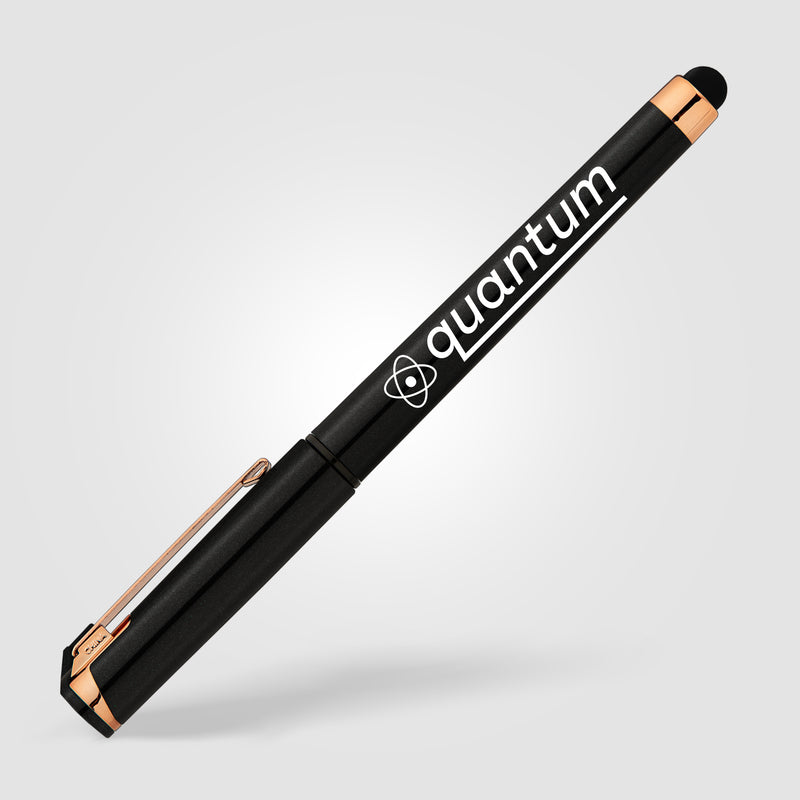 Islander Pearl Rose Gold Stylus Gel Pen-zoom-