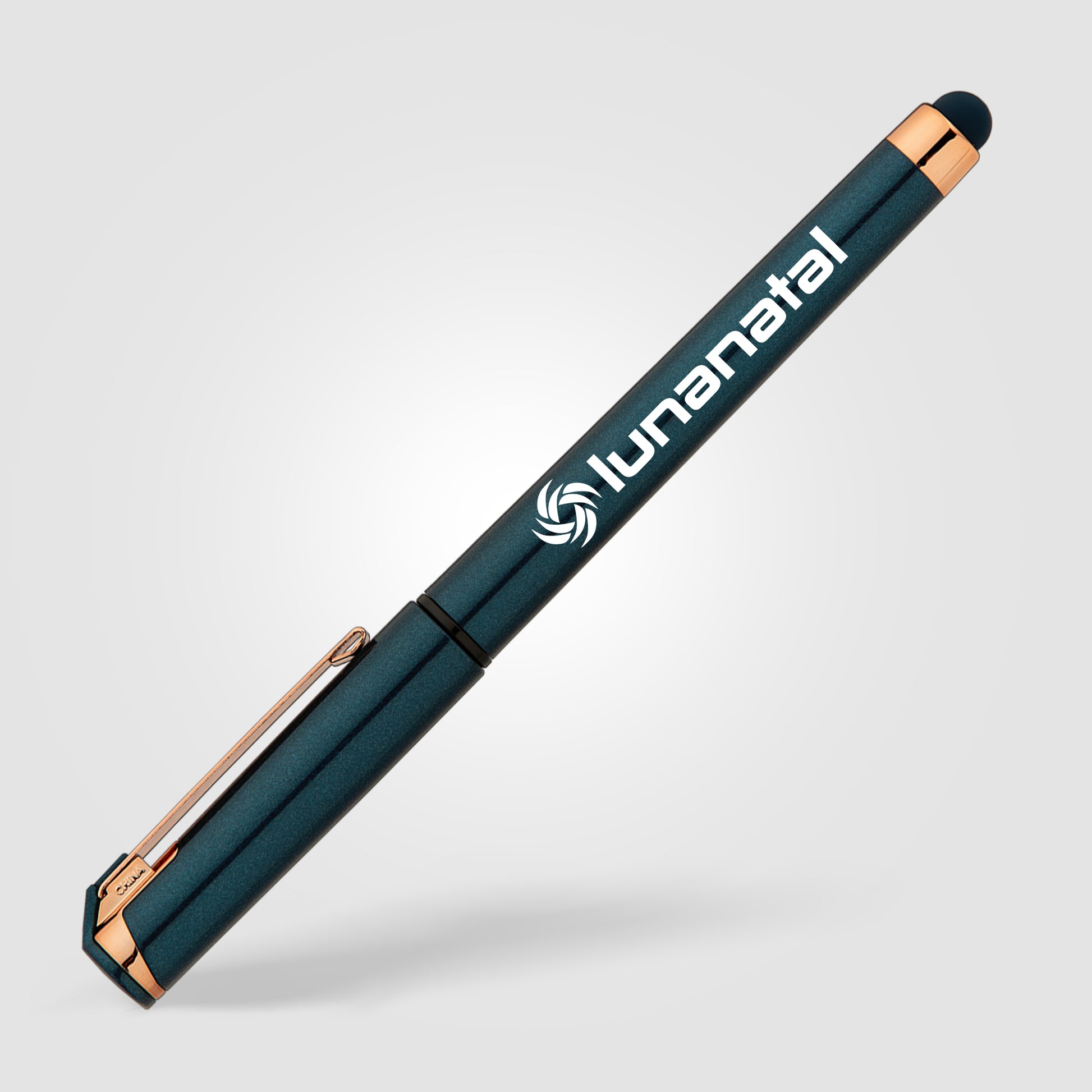 Islander Pearl Rose Gold Stylus Gel Pen-3