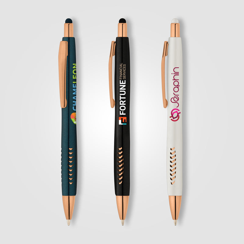 Avalon Pearl Rose Gold Stylus Pen - ColorJet-zoom-