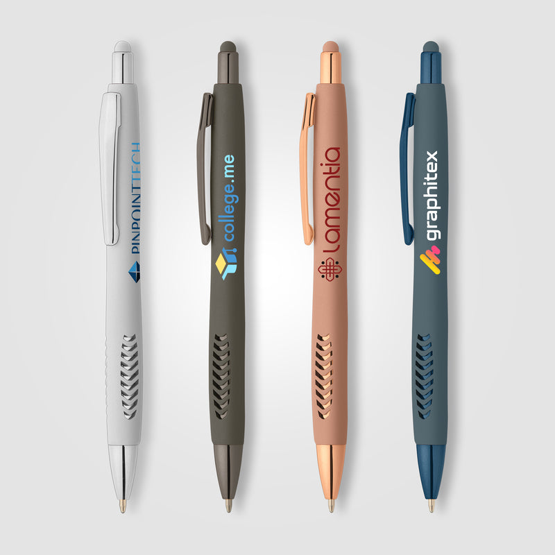 Avalon Softy Monochrome Metallic Stylus Pen - ColorJet-zoom-