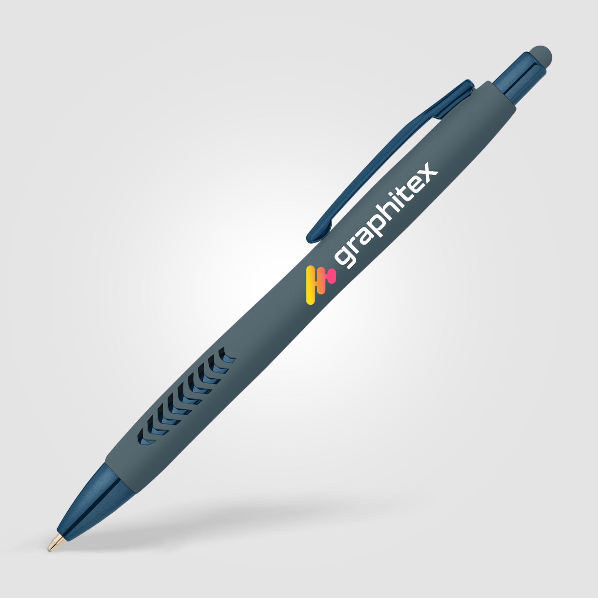 Avalon Softy Monochrome Metallic Stylus Pen - ColorJet-zoom-3