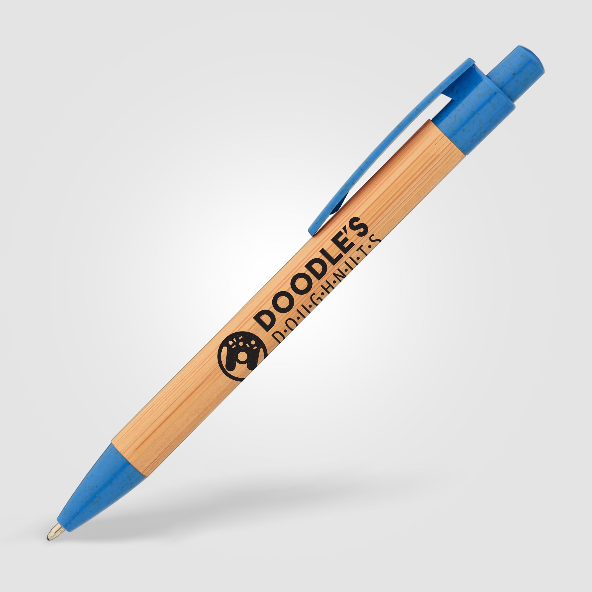 Bali Bamboo Pen with Wheat Plastic Trim