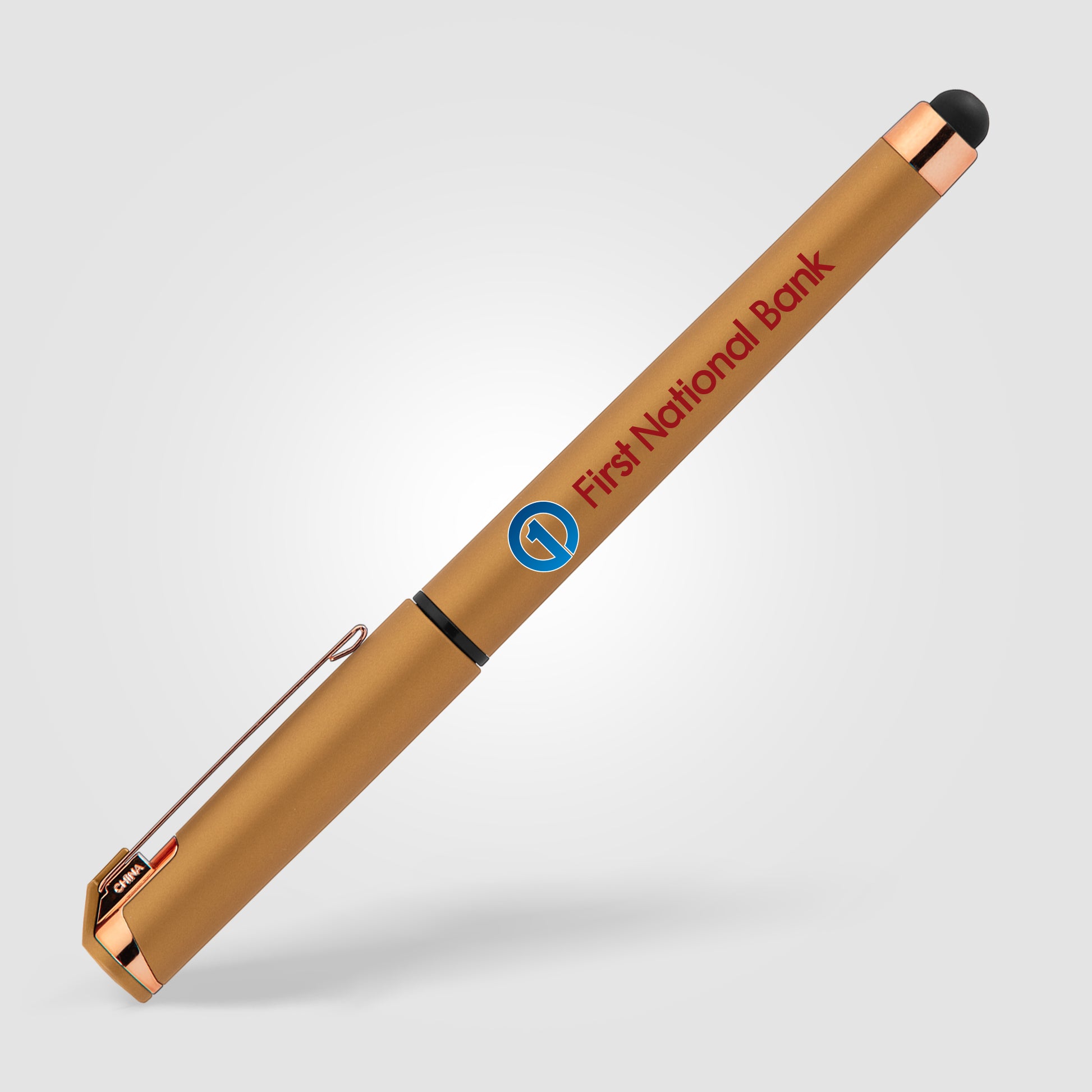 Islander Softy Rose Gold Metallic Designer Gel Pen w/ Stylus - ColorJet-4