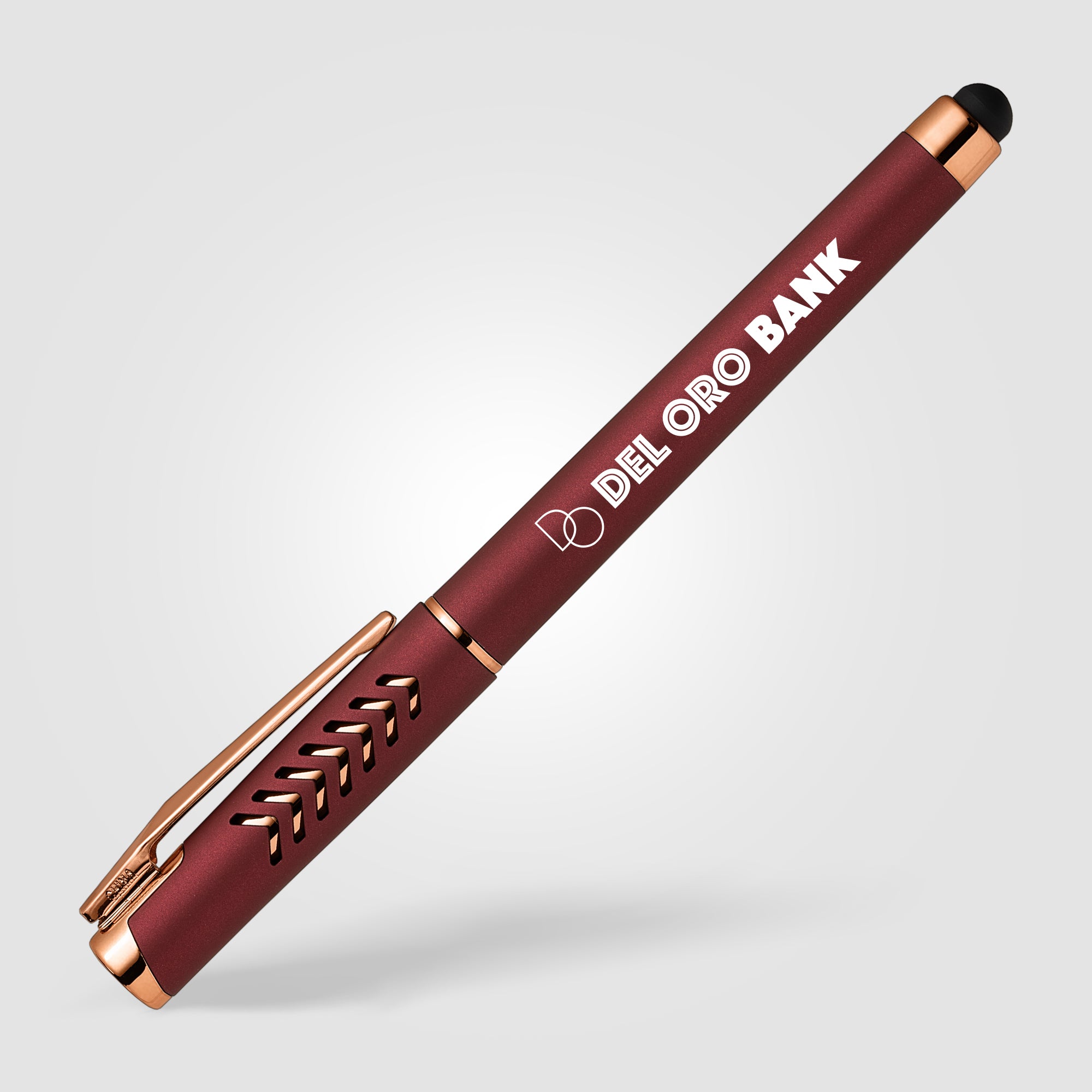 Hollywood Rose Gold Gel Pen w/Stylus-zoom-5