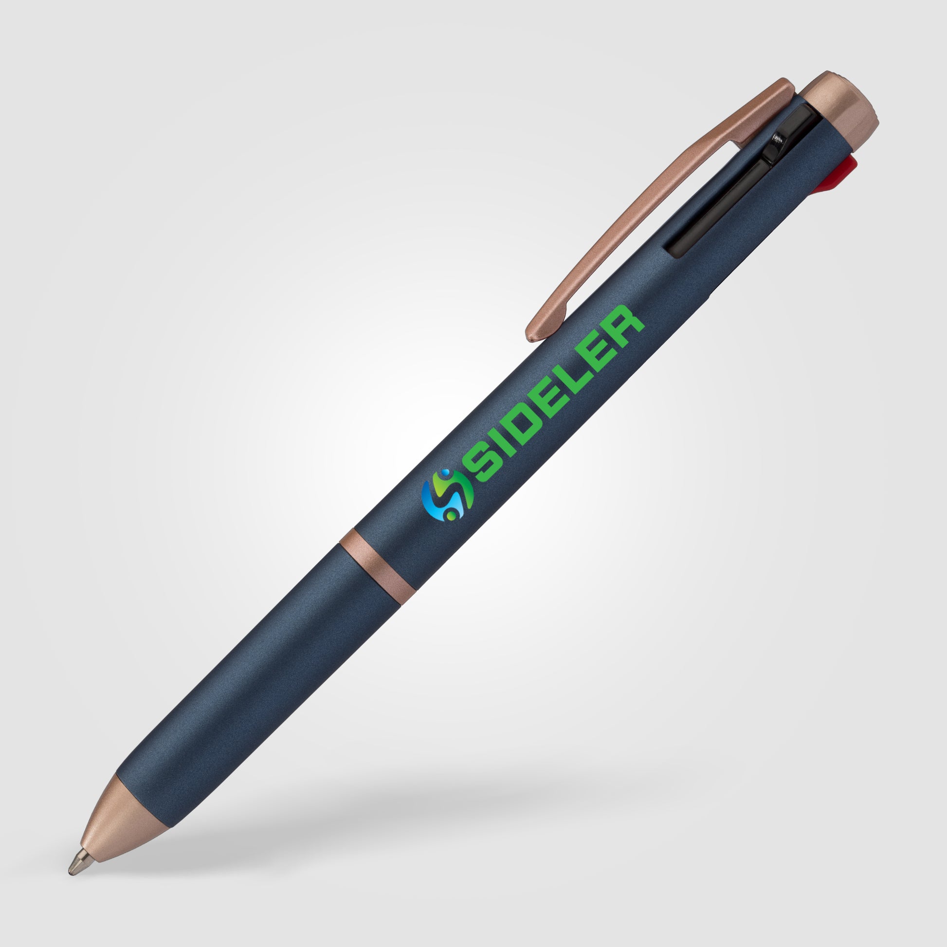Trio Rose Gold Multi-Ink Pen - ColorJet-4