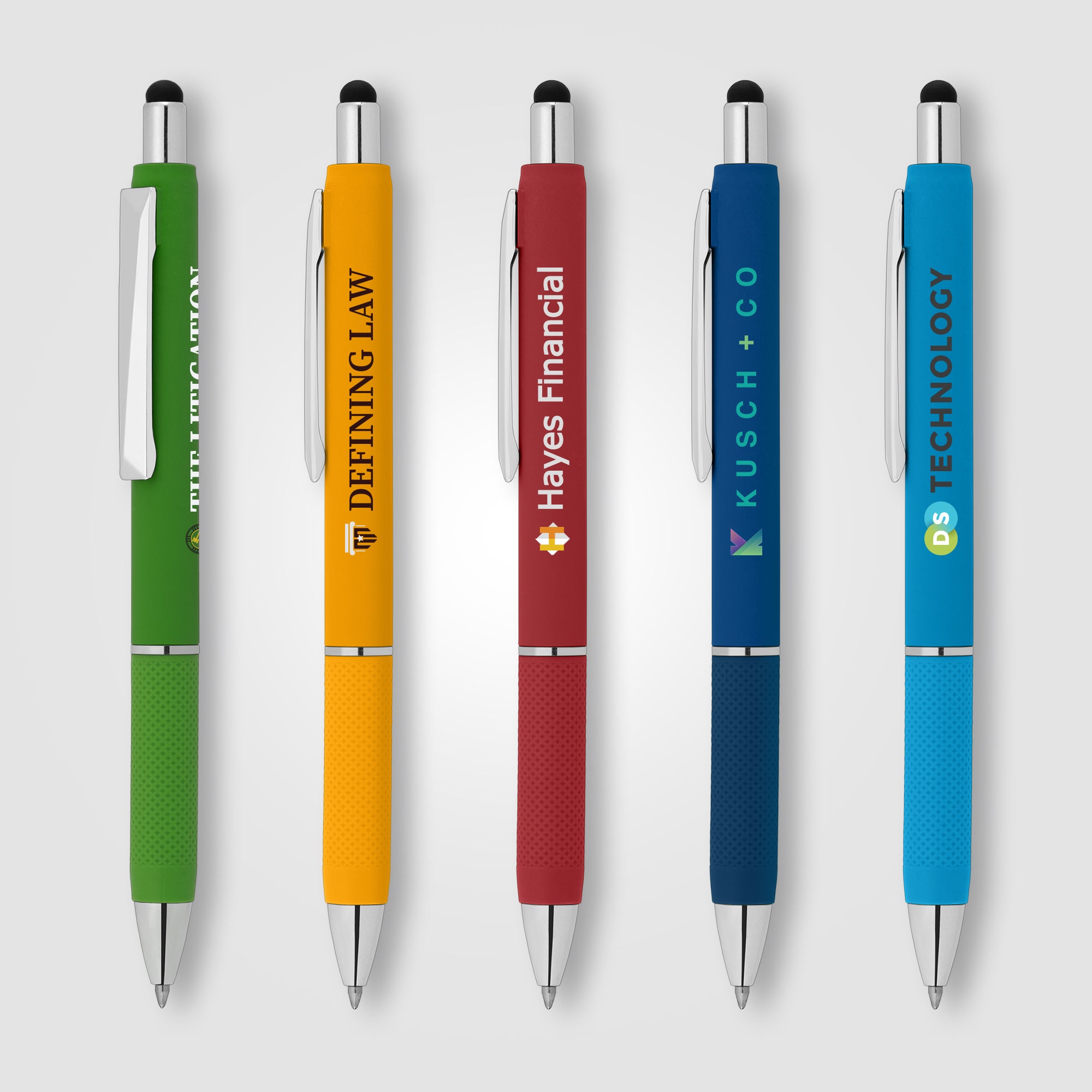 Image of the Serena Retractable Gel Stylus Pen- ColorJet promotional product, SKU AJS-C.