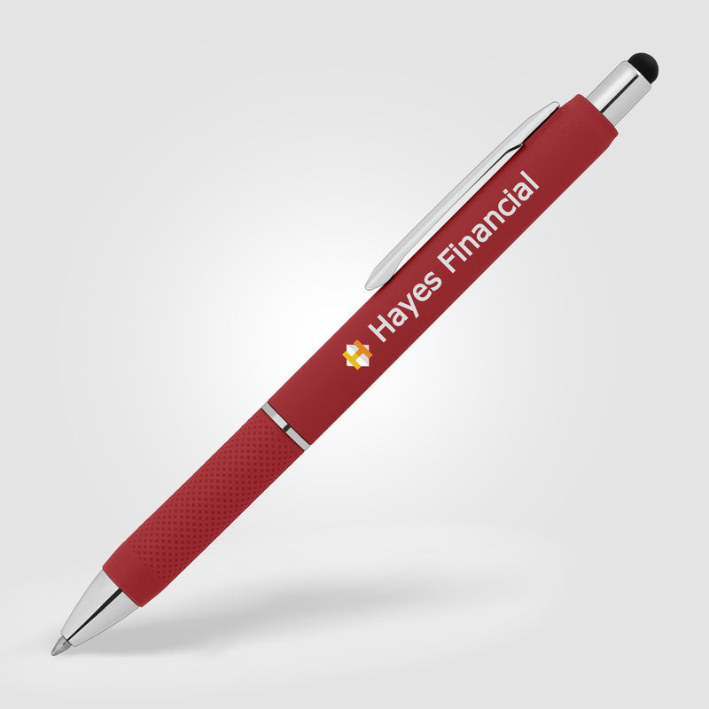 Serena Retractable Gel Stylus Pen- ColorJet-zoom-