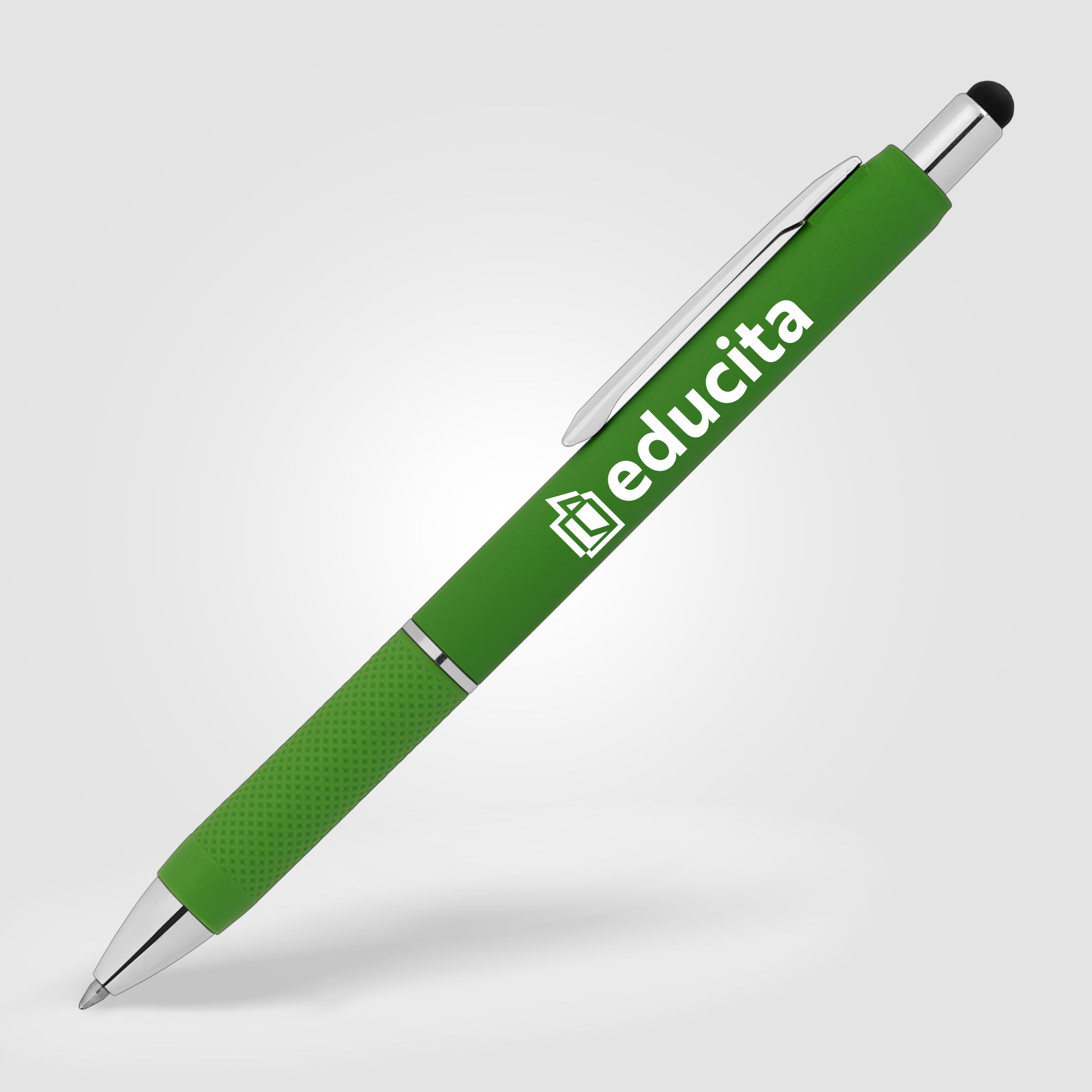 Serena Retractable Gel Stylus Pen-zoom-2
