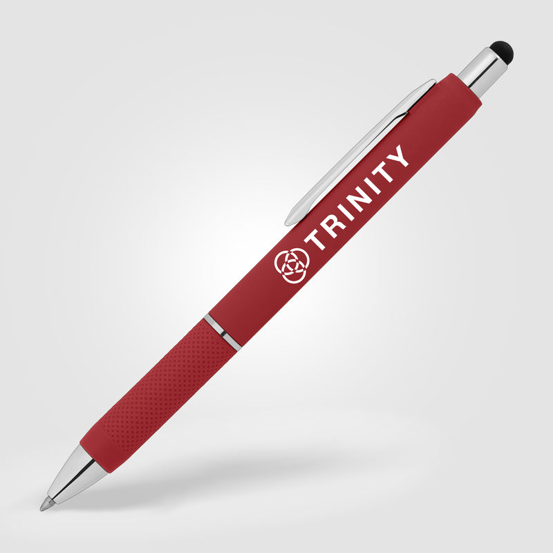 Serena Retractable Gel Stylus Pen-zoom-
