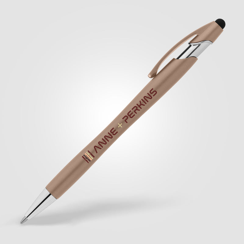 La Jolla Recycled Pen w/ Stylus + Anti-Fraud Ink - ColorJet-zoom-