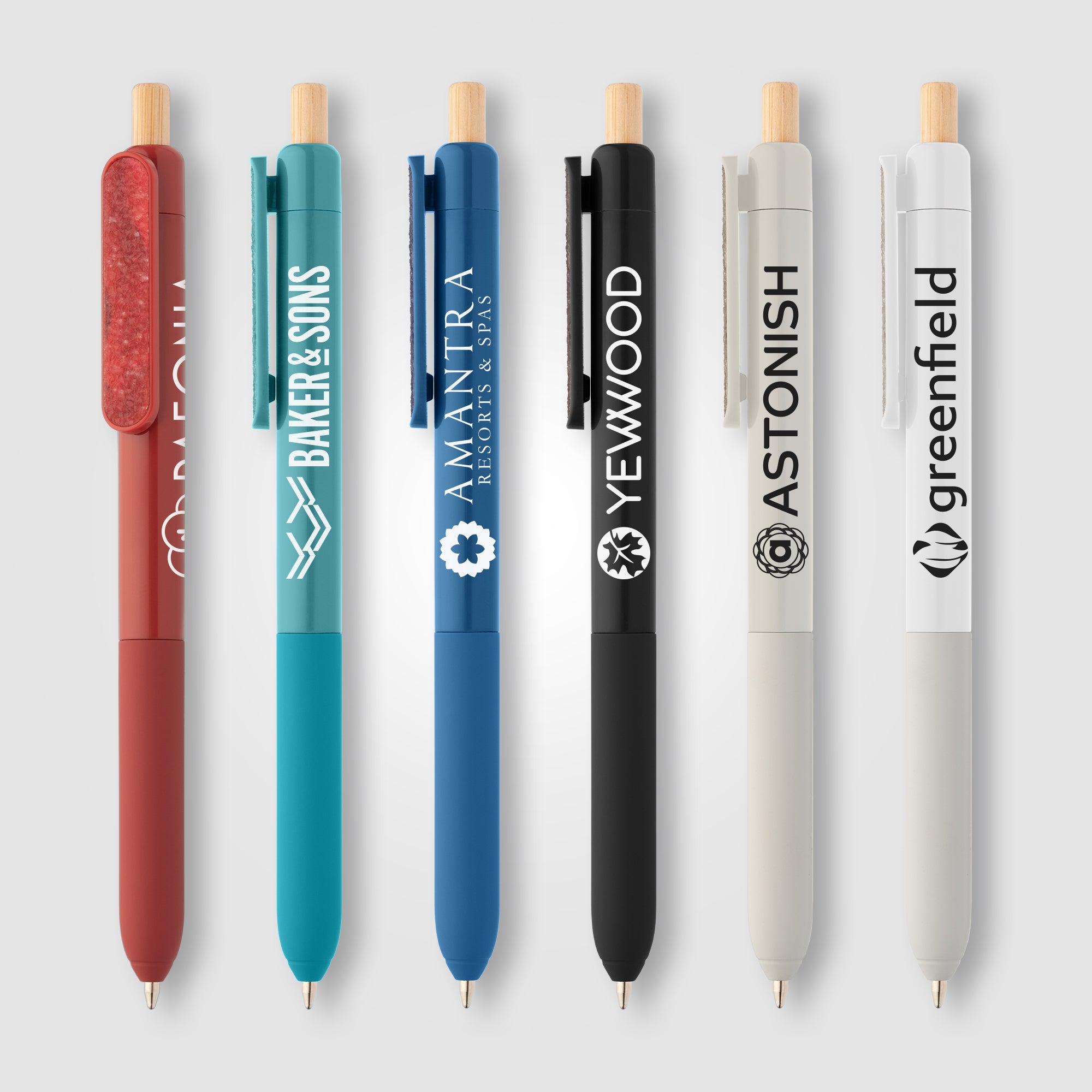 Image of the Echo Recycled Plastic Sensory Clip Pen promotional product, SKU AKJ.