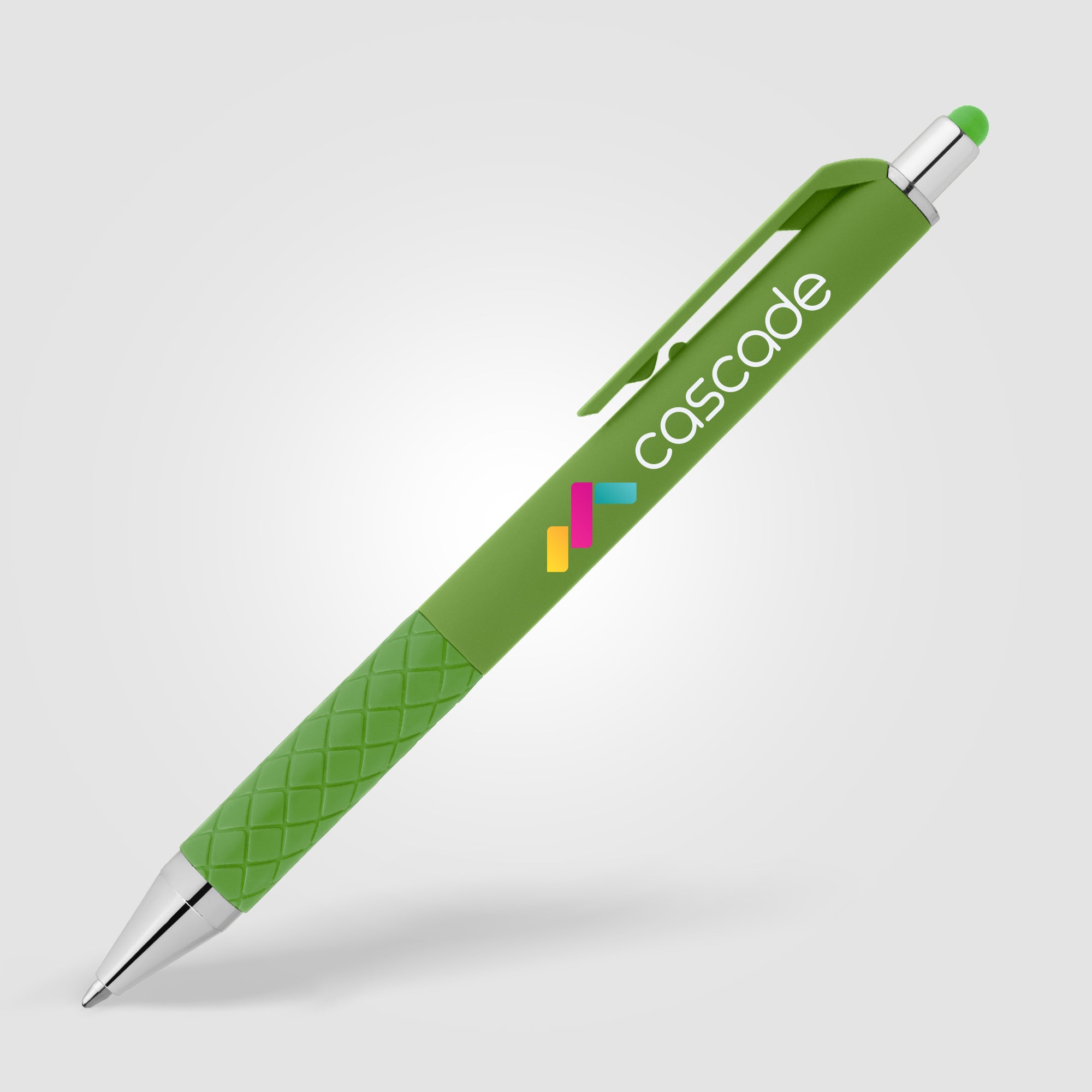 Islander Gel Retractable Bright Stylus Pen - ColorJet-zoom-2