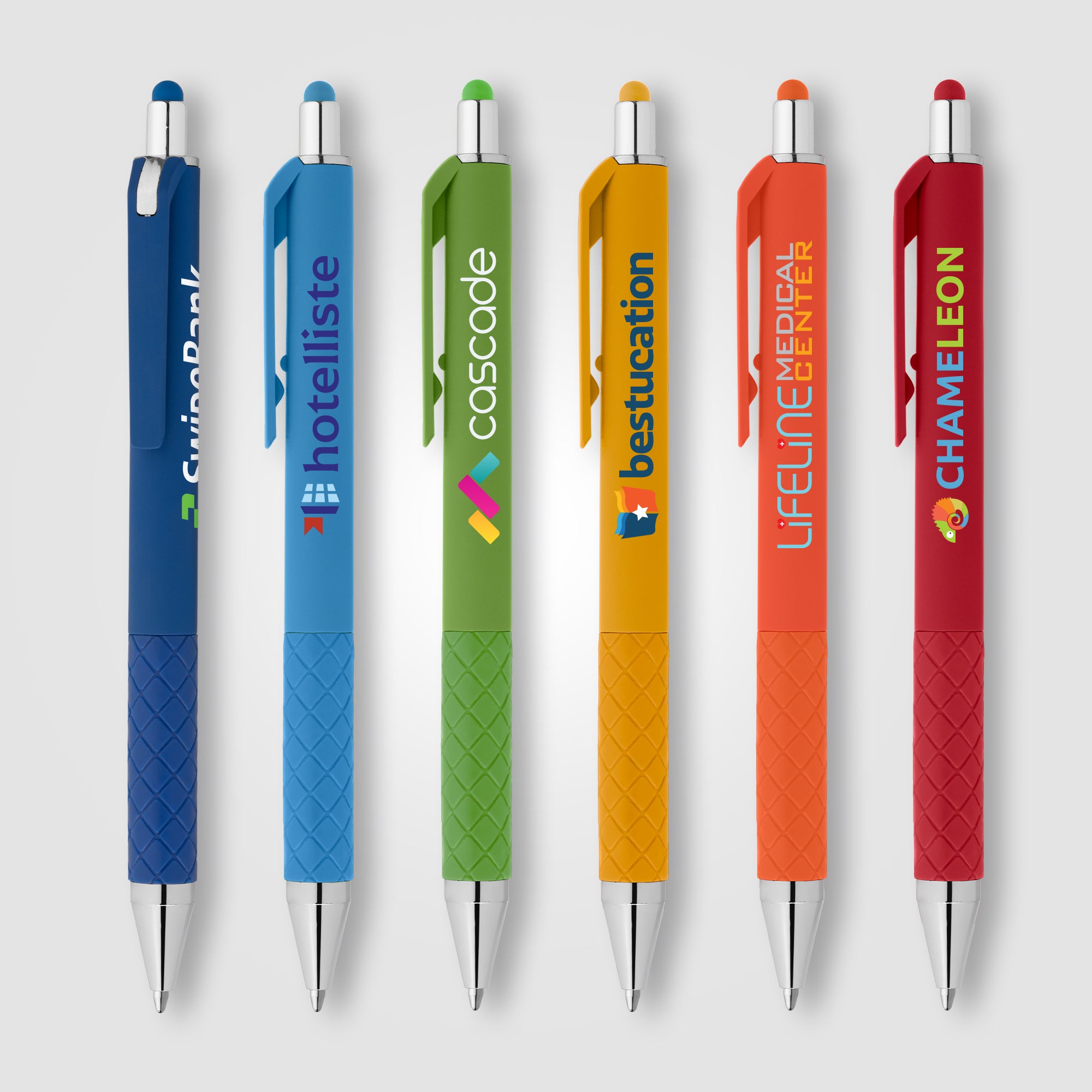 Image of the Islander Gel Retractable Bright Stylus Pen - ColorJet promotional product, SKU AKR-C.