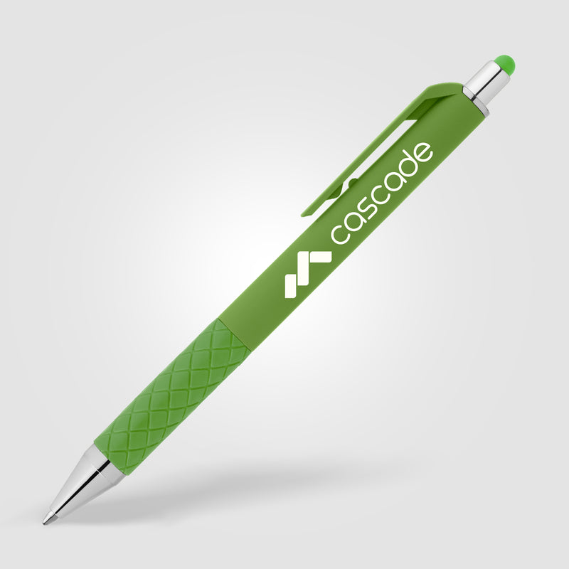 Islander Gel Retractable Bright Stylus Pen-zoom-