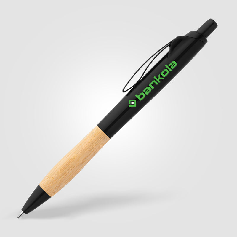 Crest Recycled Plastic Curvy Pen - ColorJet-zoom-