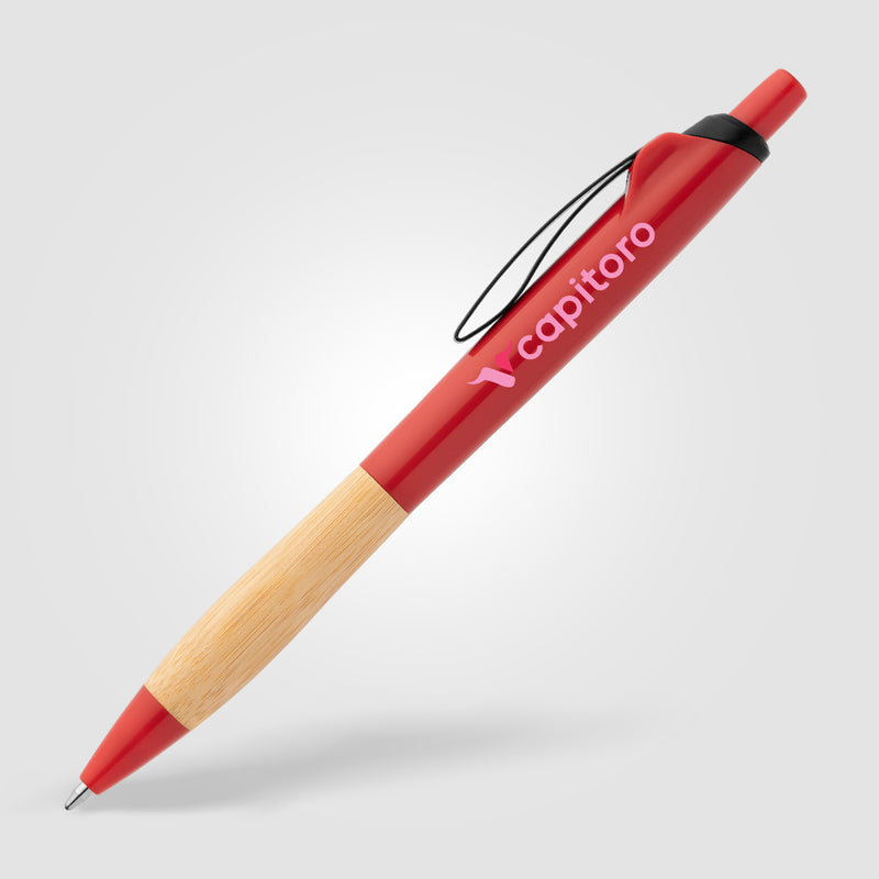 Crest Recycled Plastic Curvy Pen - ColorJet-zoom-