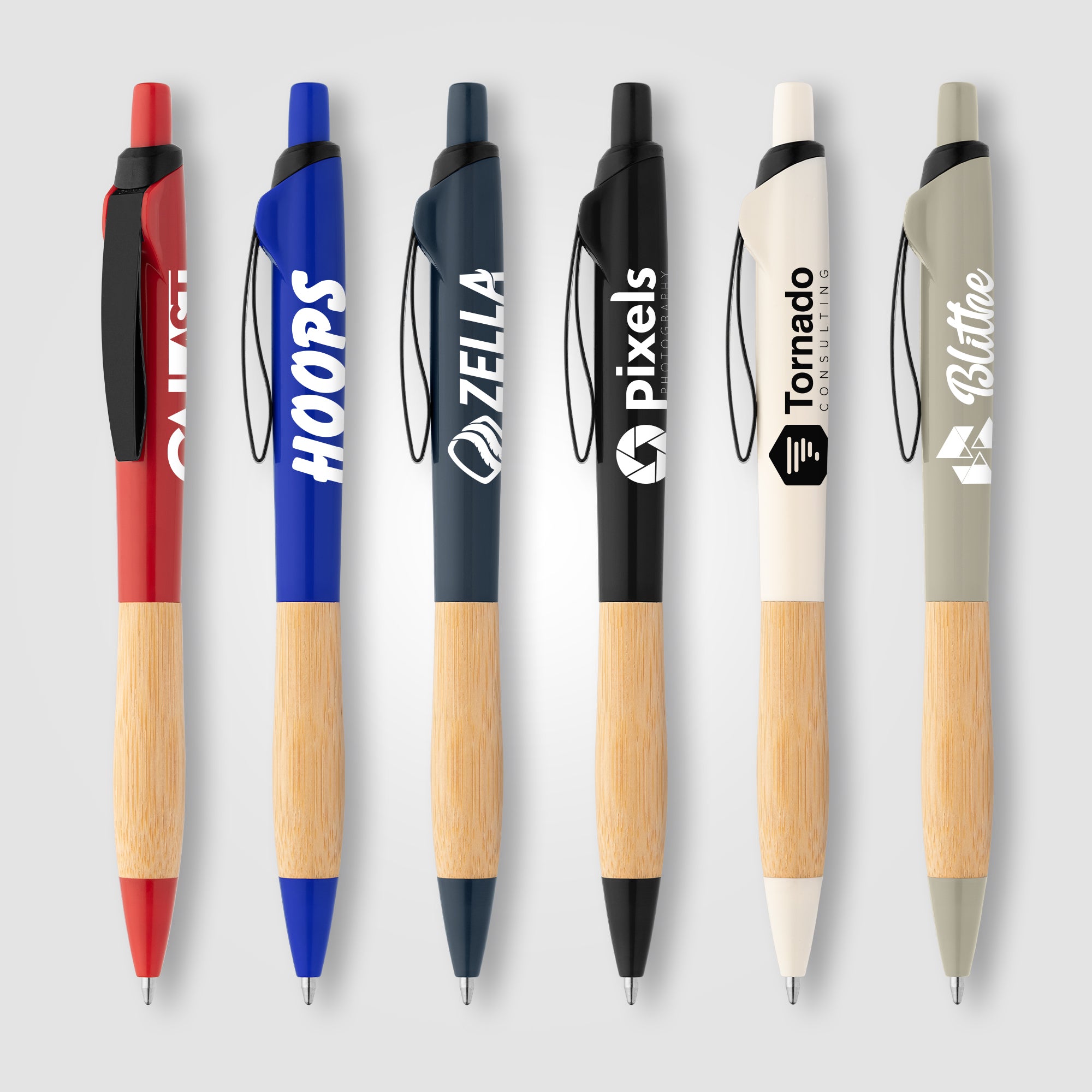 Image of the Crest Recycled Plastic Curvy Pen promotional product, SKU ALC.