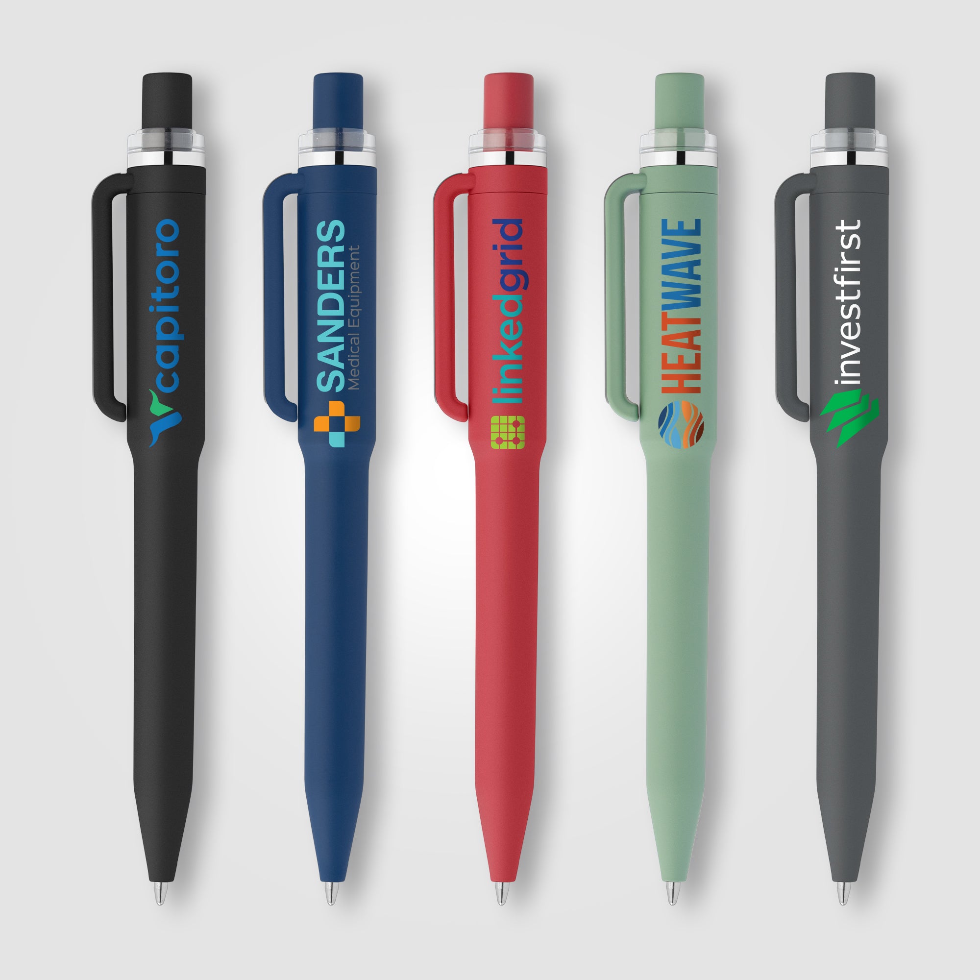 Image of the Polar Recycled Plastic Pen - ColorJet promotional product, SKU ALF-C.