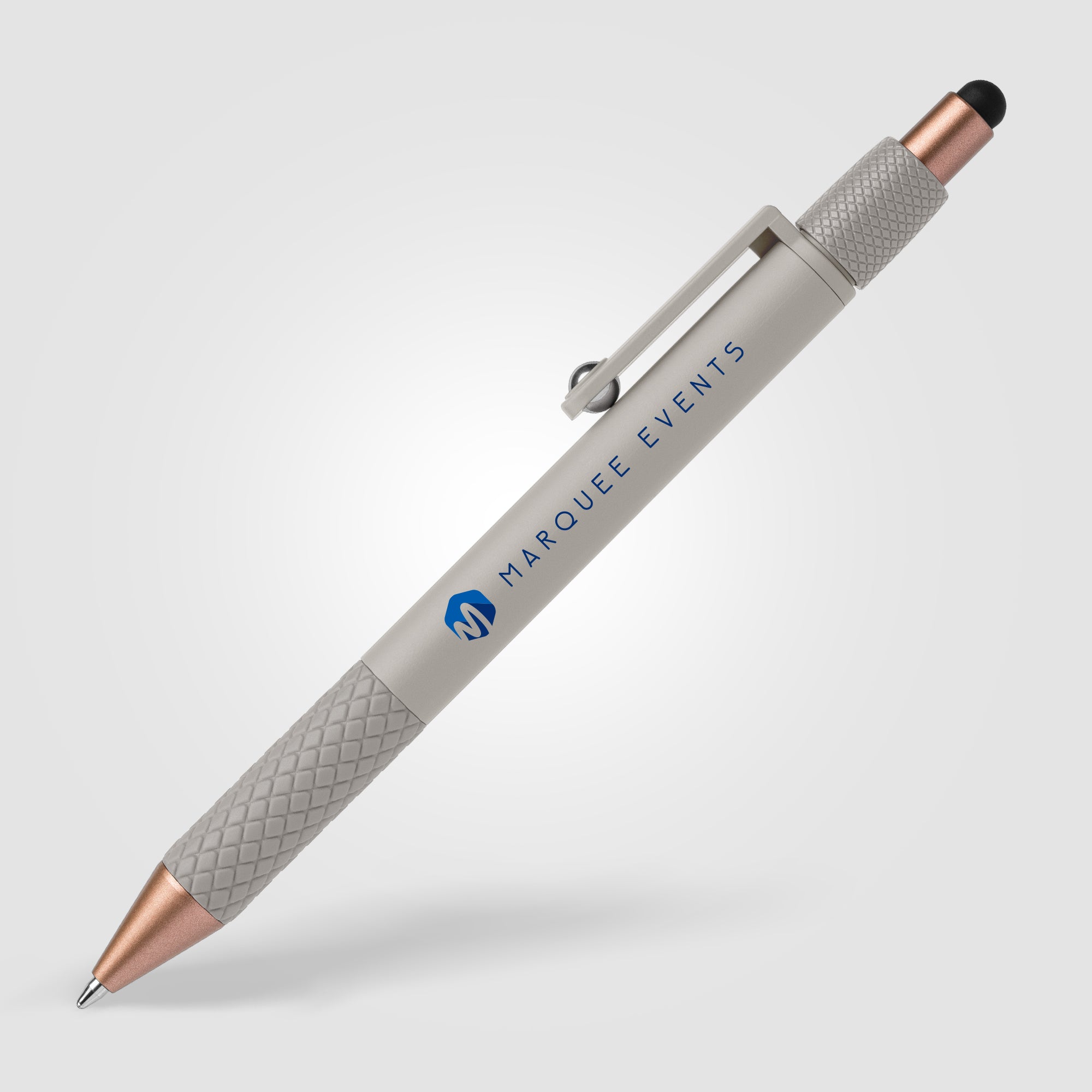 Nora Plastic Spinner Stylus Pen - Full-Color Inkjet-zoom-6