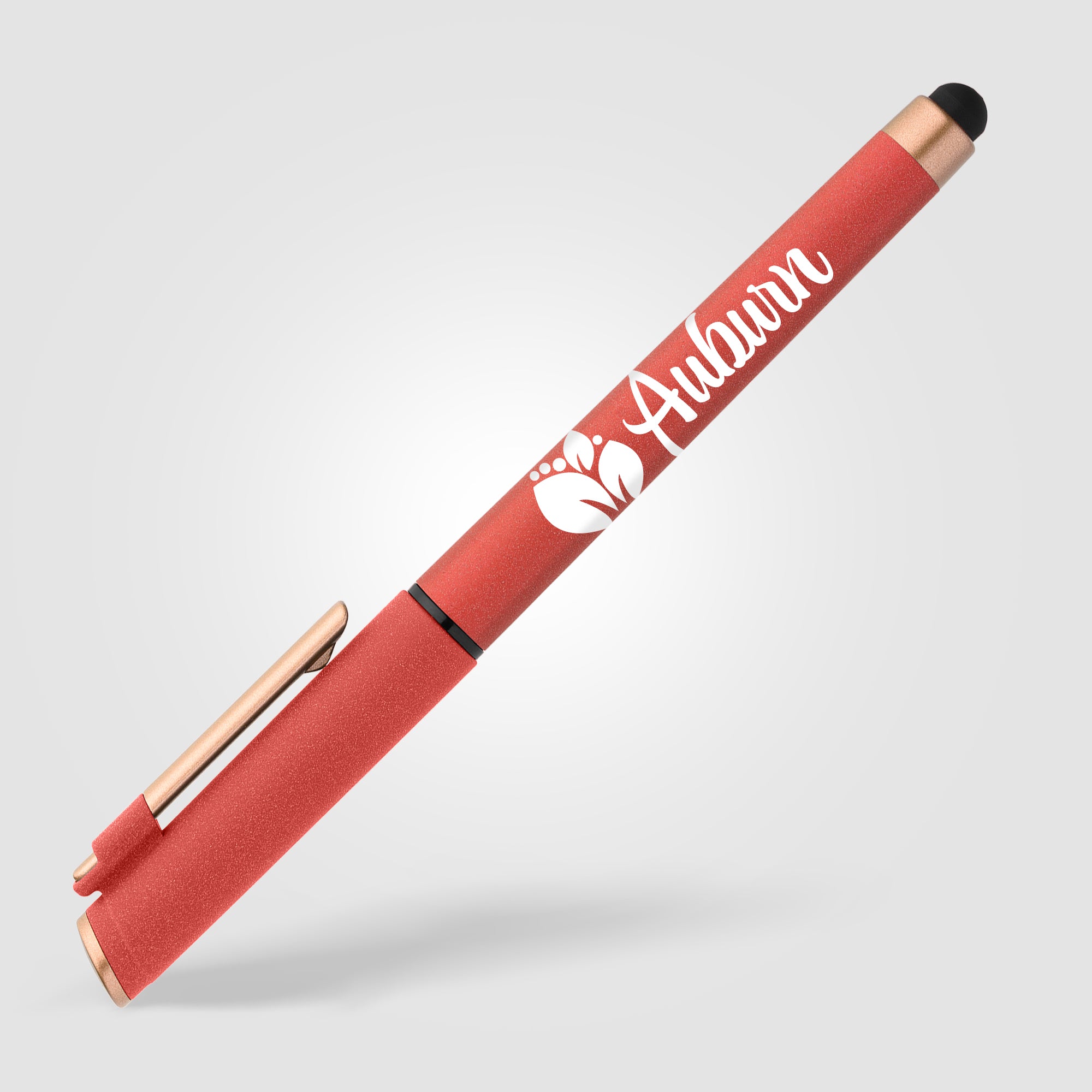 York Recycled Plastic Bronze Trim Stylus Gel Pen-zoom-7