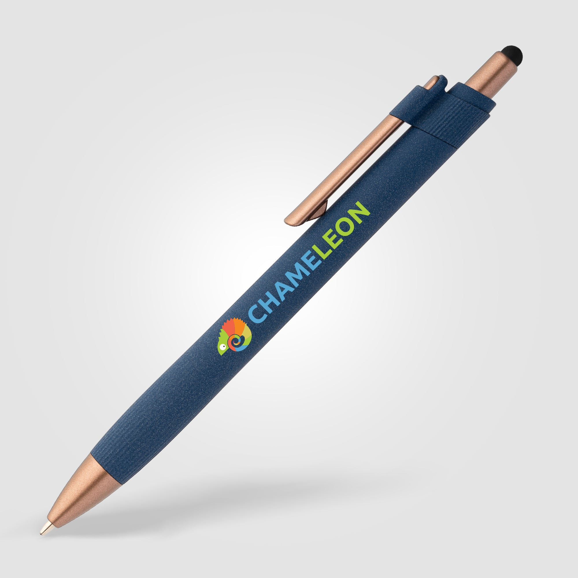 York Recycled Plastic Bronze Trim Stylus Ballpoint Pen -ColorJet-zoom-6
