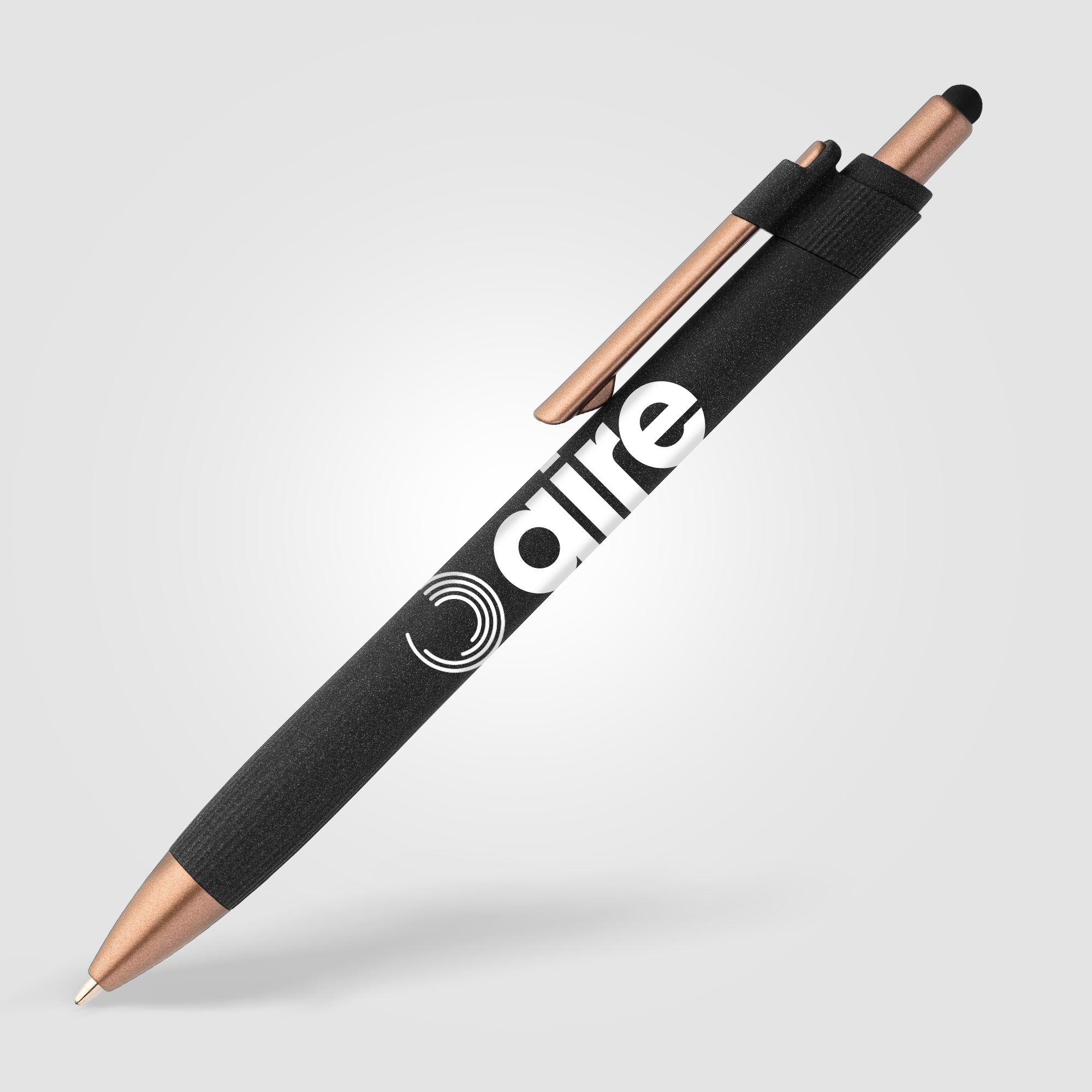 York Recycled Plastic Bronze Trim Stylus Ballpoint Pen-zoom-2