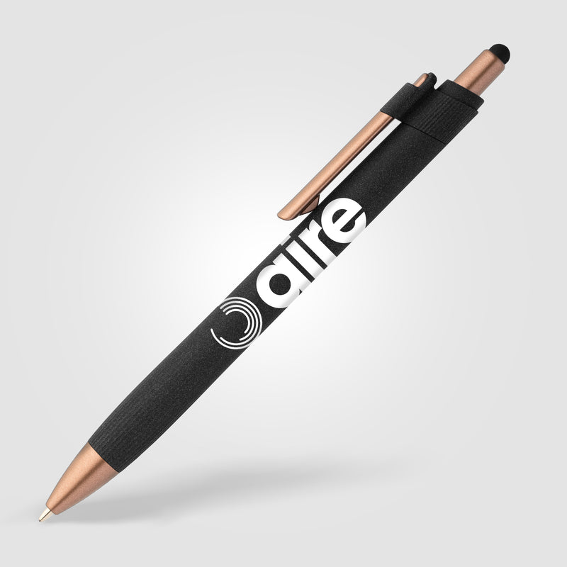 York Recycled Plastic Bronze Trim Stylus Ballpoint Pen-zoom-