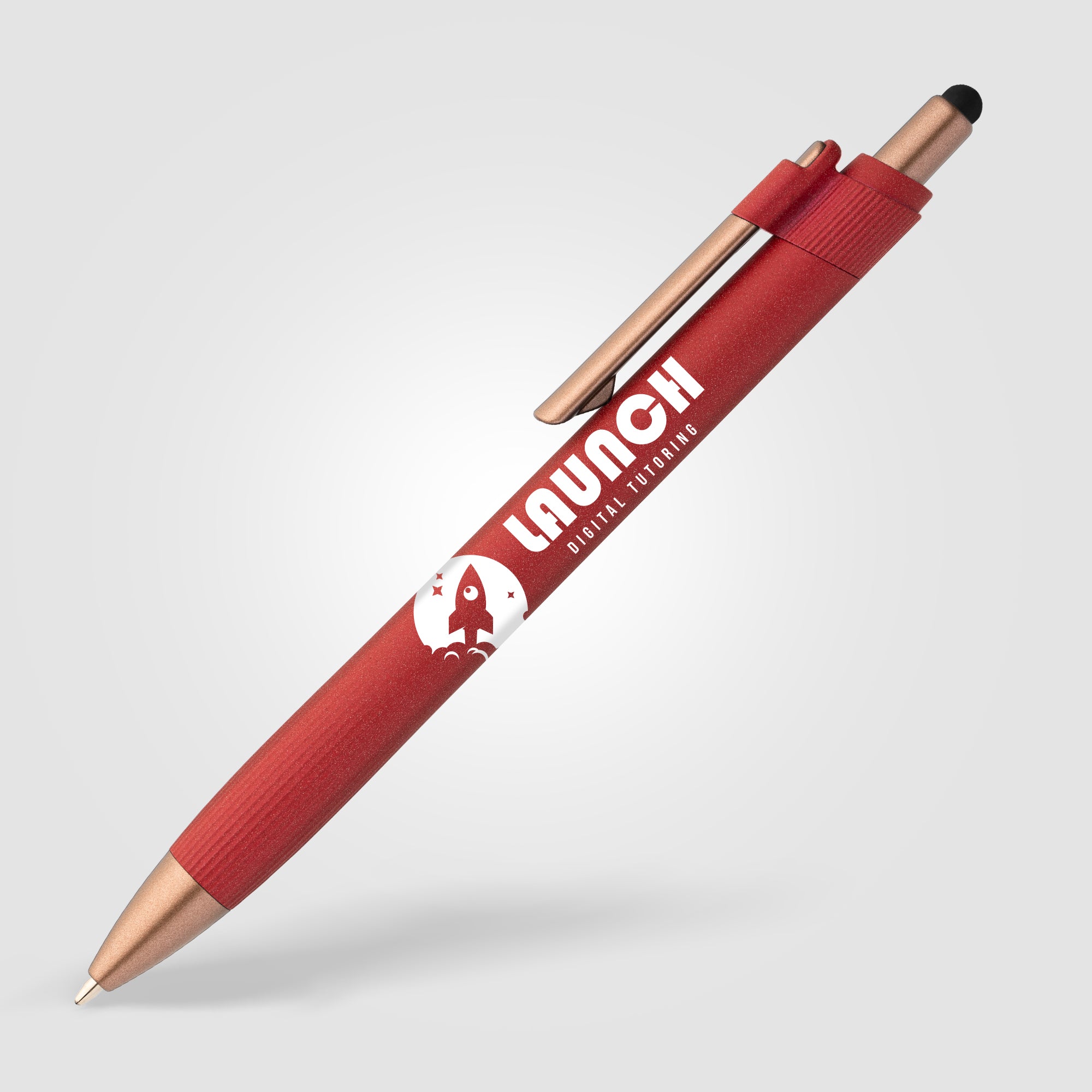 York Recycled Plastic Bronze Trim Stylus Ballpoint Pen-zoom-7