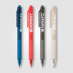 Image of the Nomi Recycled Plastic Translucent Gel Pen promotional product, SKU ALO.