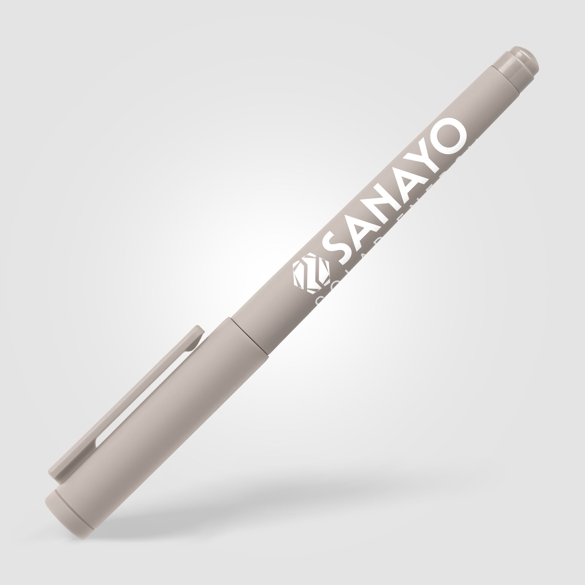 Aeris Recycled Plastic Monochrome Gel Pen-3
