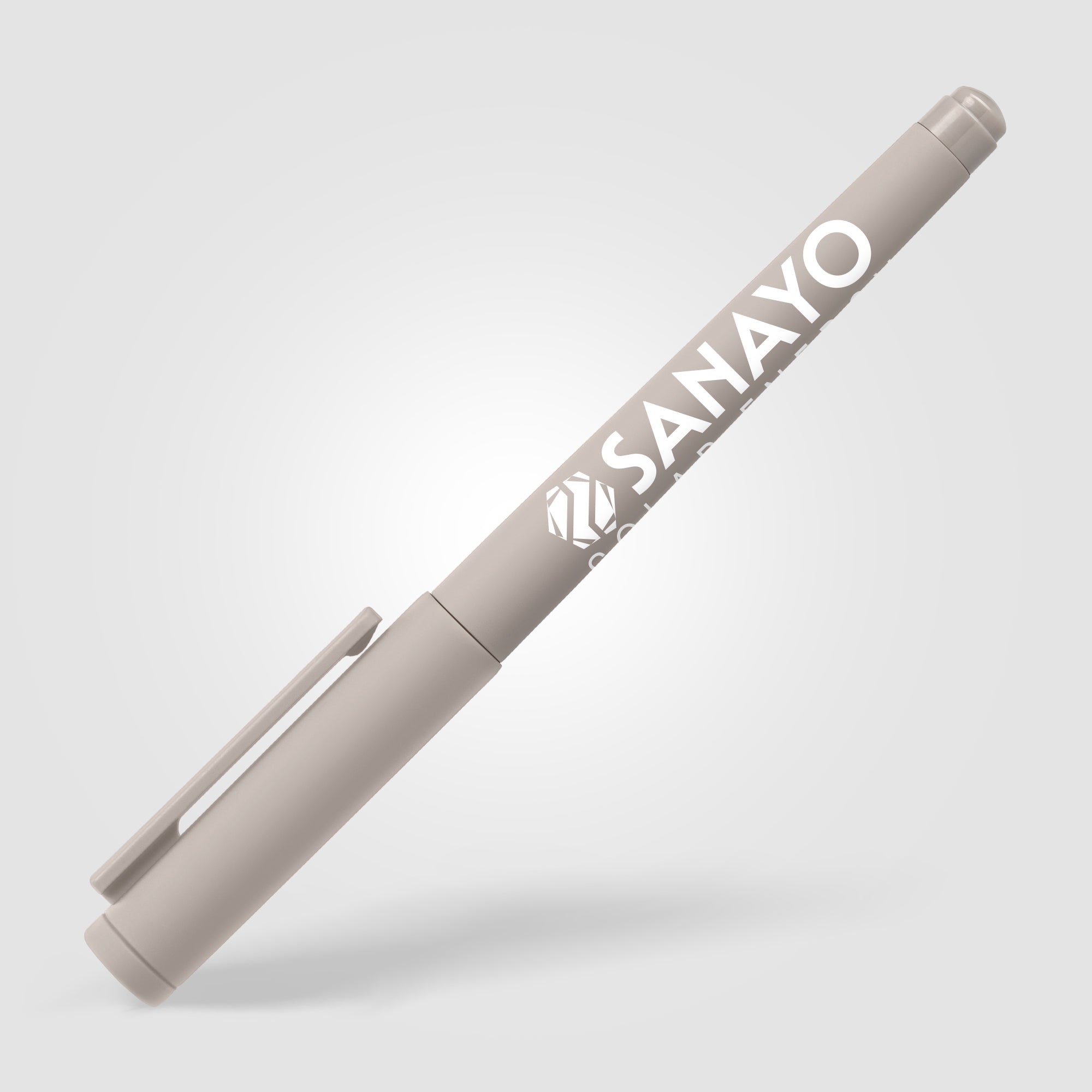 Aeris Recycled Plastic Monochrome Gel Pen-zoom-3