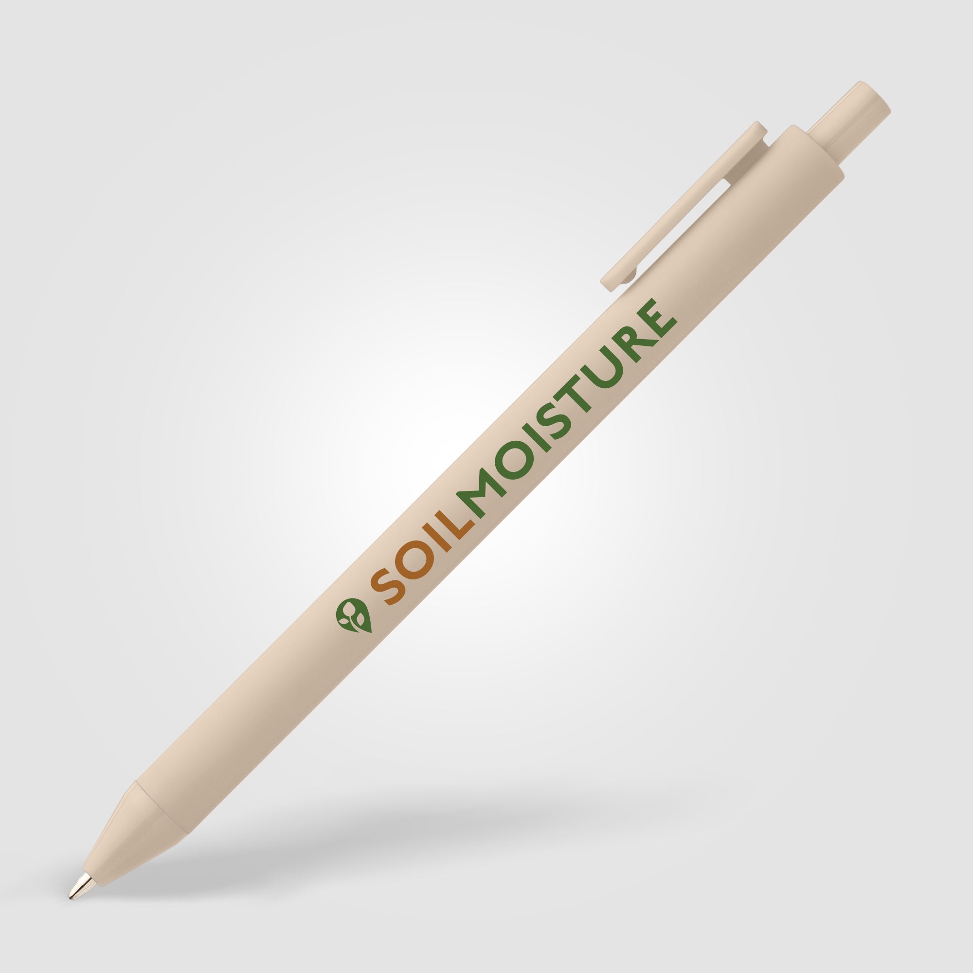 Bloom Recycled Plastic Retractable Soft Touch Pen - ColorJet-zoom-6